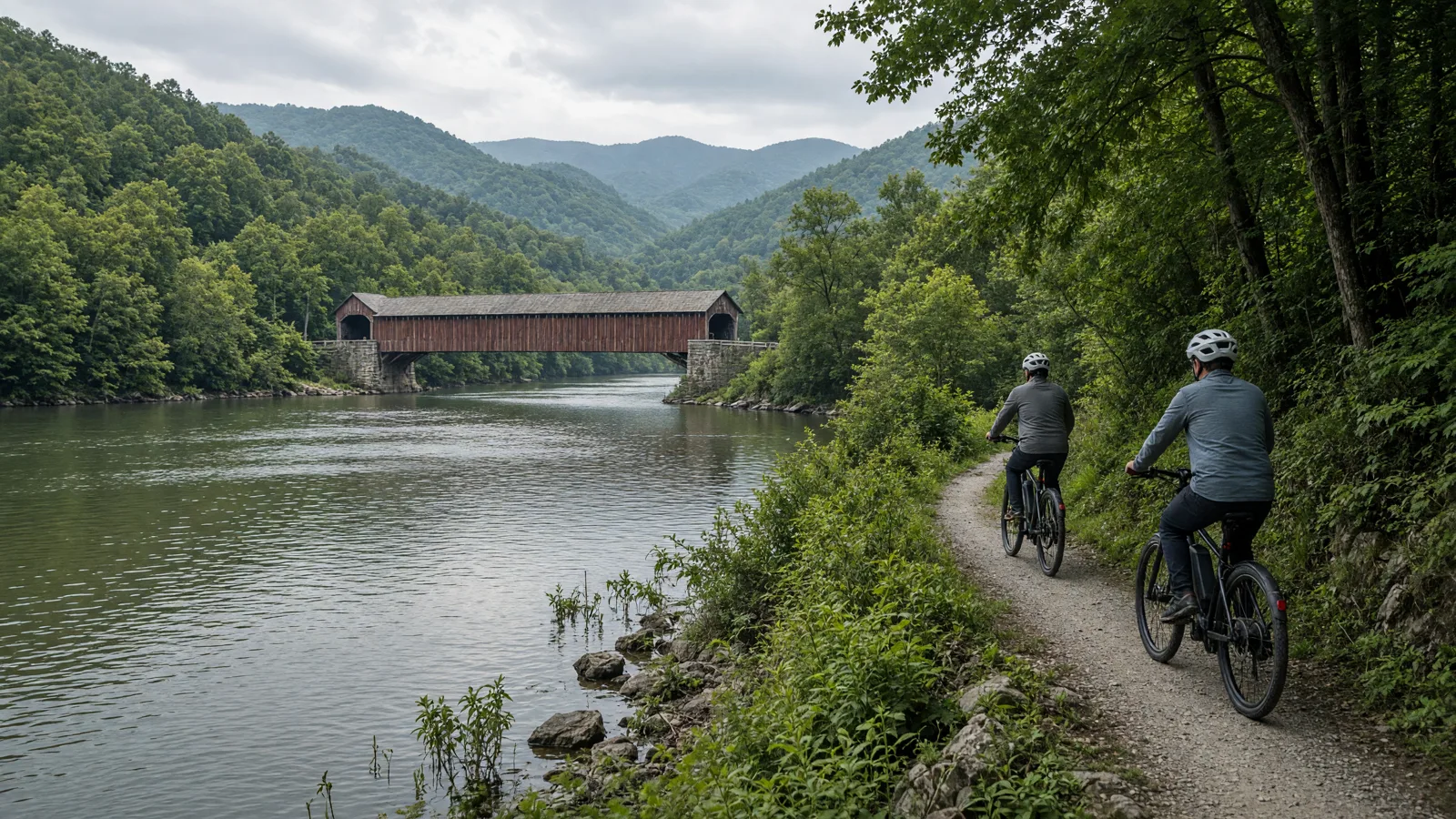 Landscape scene in Cumberland County, Pennsylvania