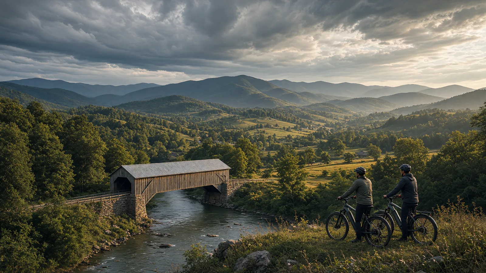 Landscape scene in Franklin County, Pennsylvania