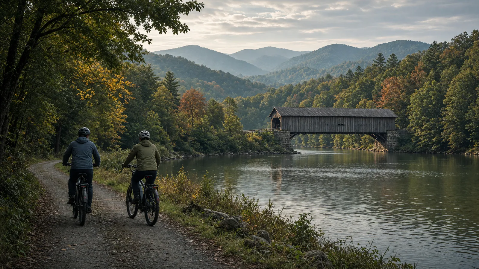 Landscape scene in Juniata County, Pennsylvania