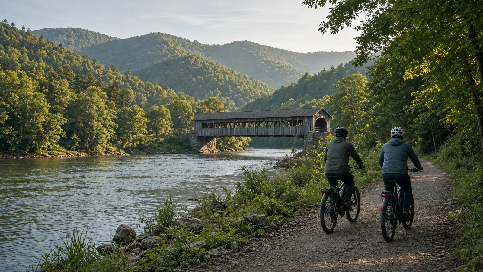 Landscape scene in Union County, Pennsylvania