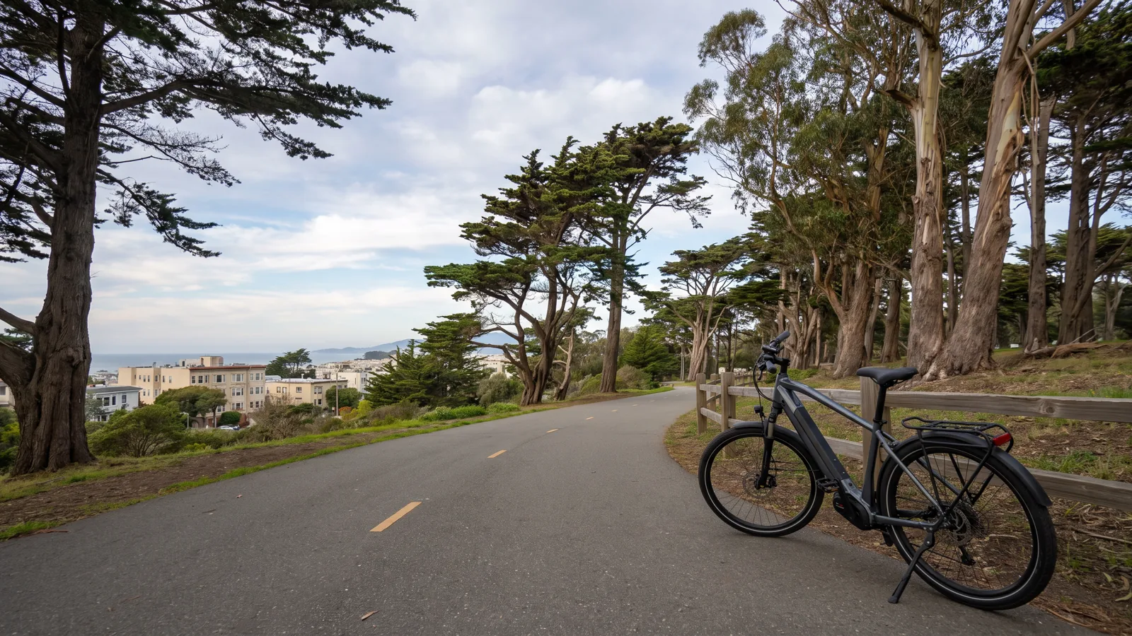 San Francisco California eBike riding area