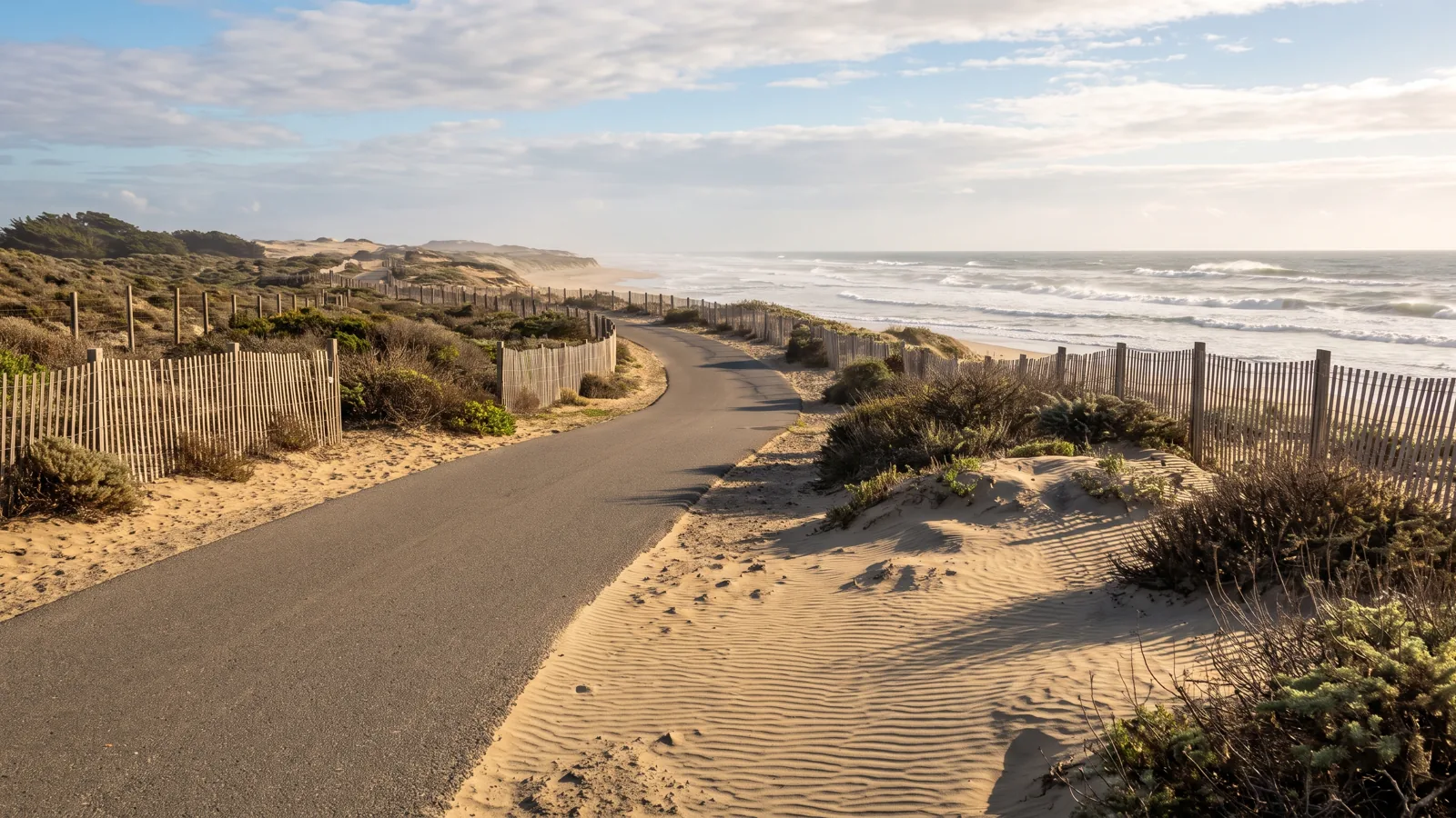 Sand City eBike riding area