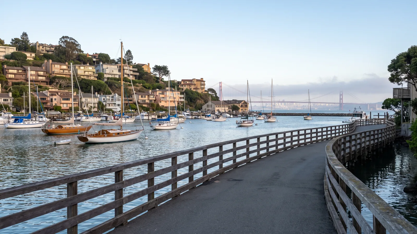 Sausalito California eBike riding area