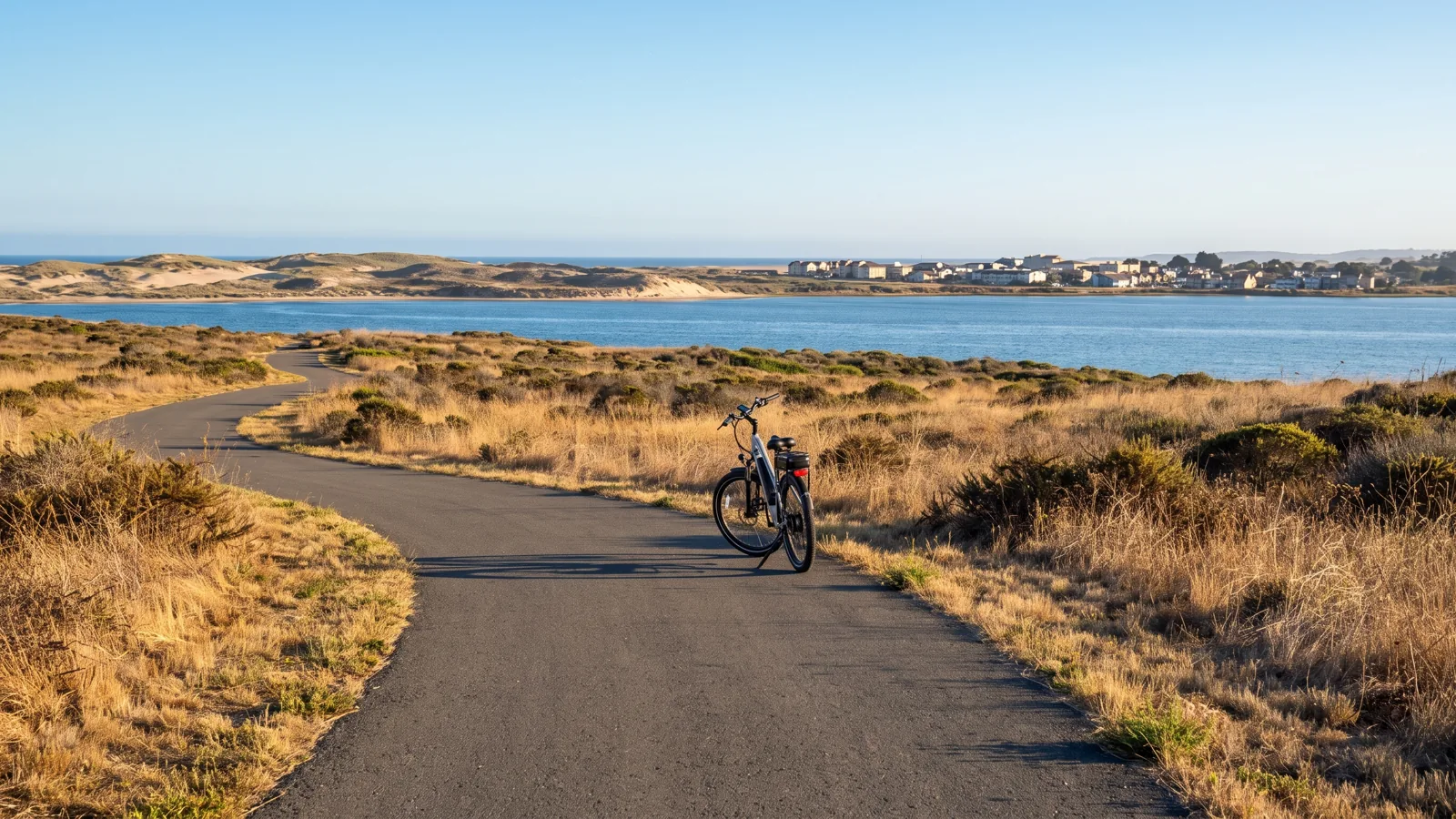 Seaside California eBike riding area