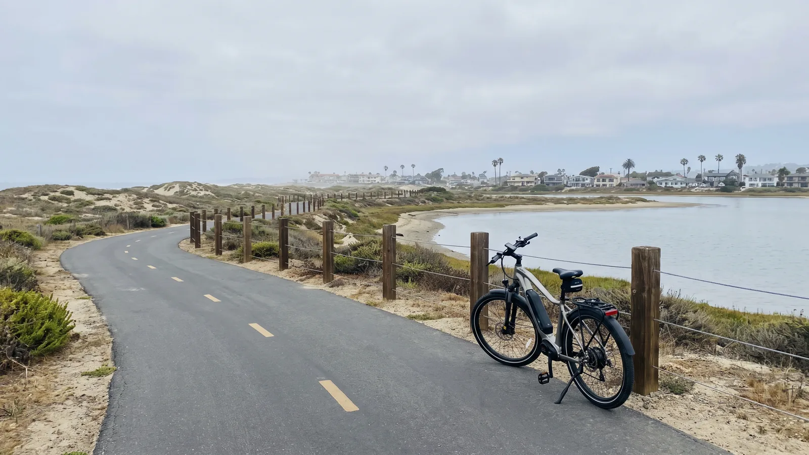 Seaside eBike riding area