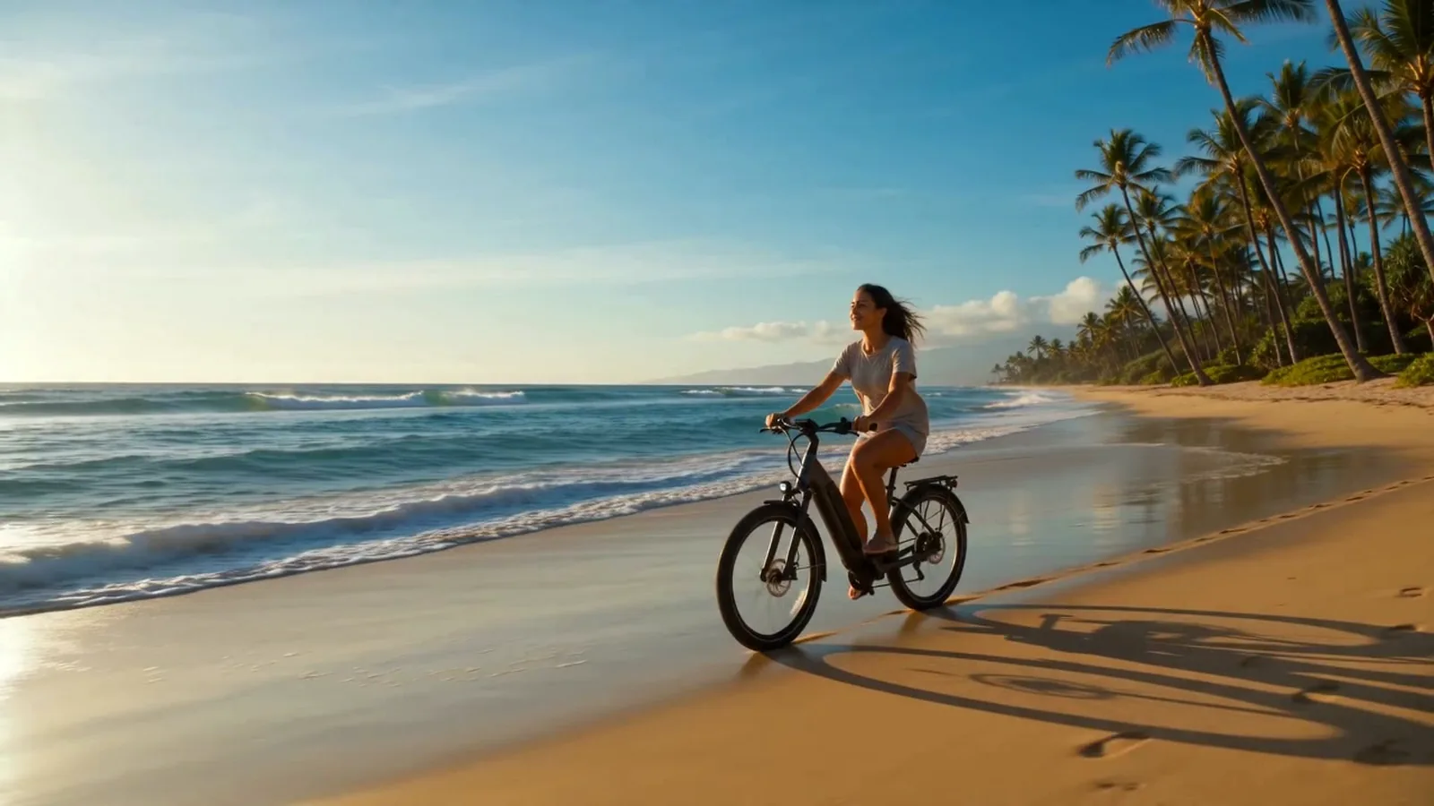 Solana Beach California coastal eBike landmark