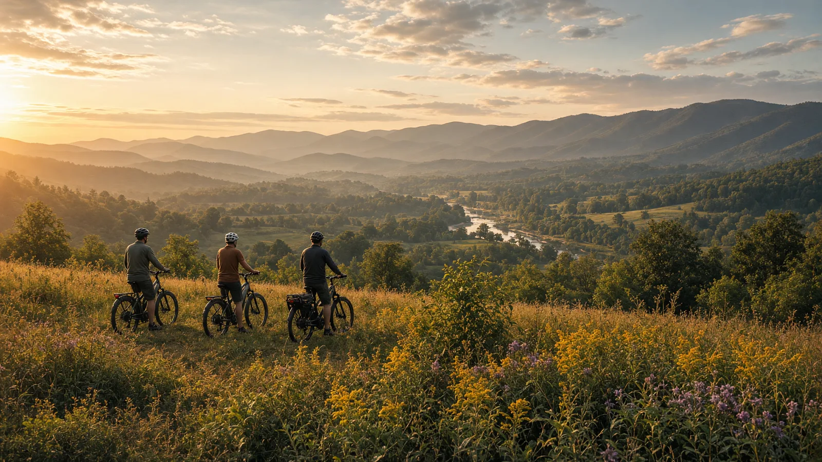 Landscape scene in Blount County, Tennessee