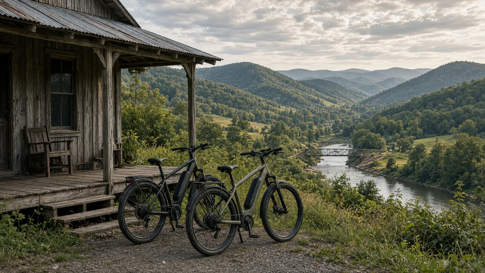 Landscape scene in Claiborne County, Tennessee