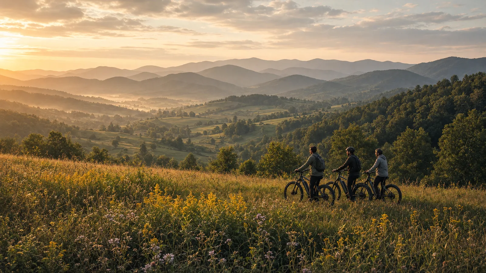 Landscape scene in Greene County, Tennessee