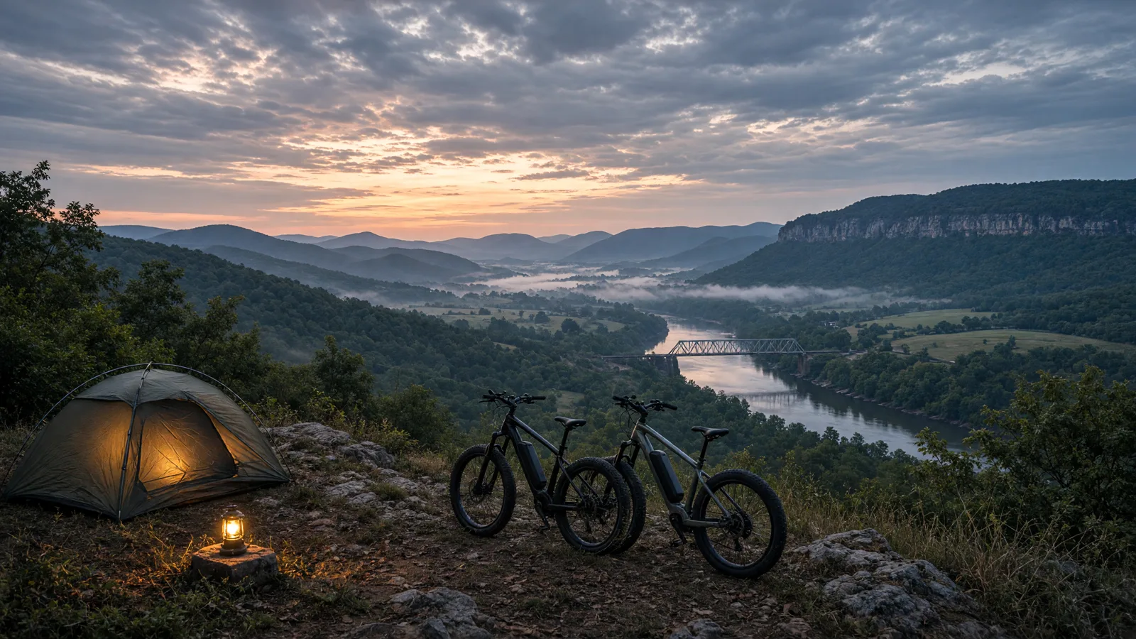 Landscape scene in Marion County, Tennessee