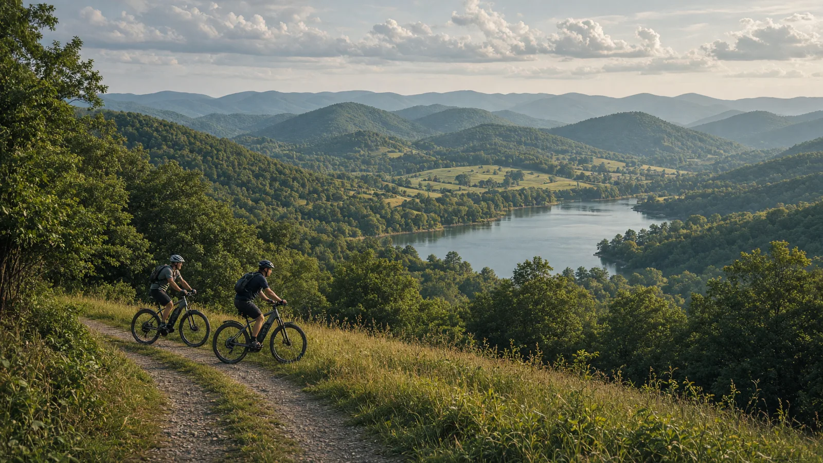 Landscape scene in Monroe County, Tennessee
