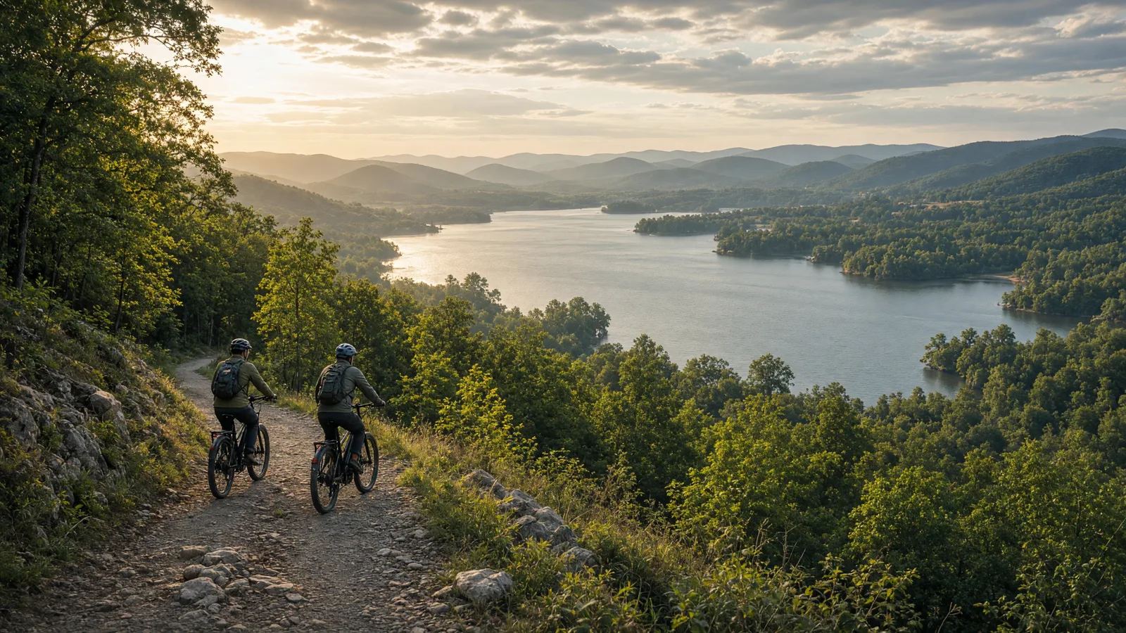 Landscape scene in Roane County, Tennessee