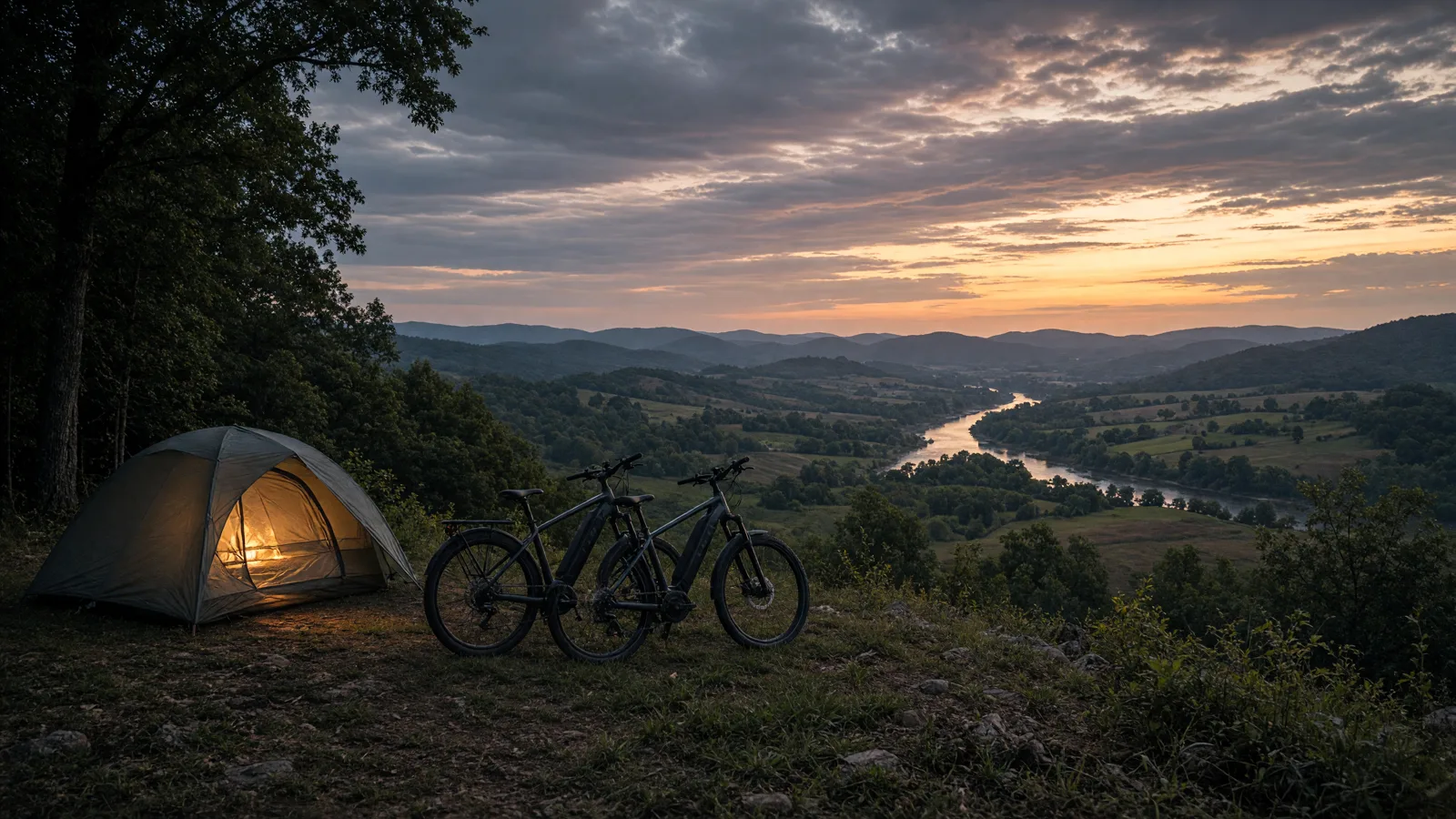 Landscape scene in Williamson County, Tennessee