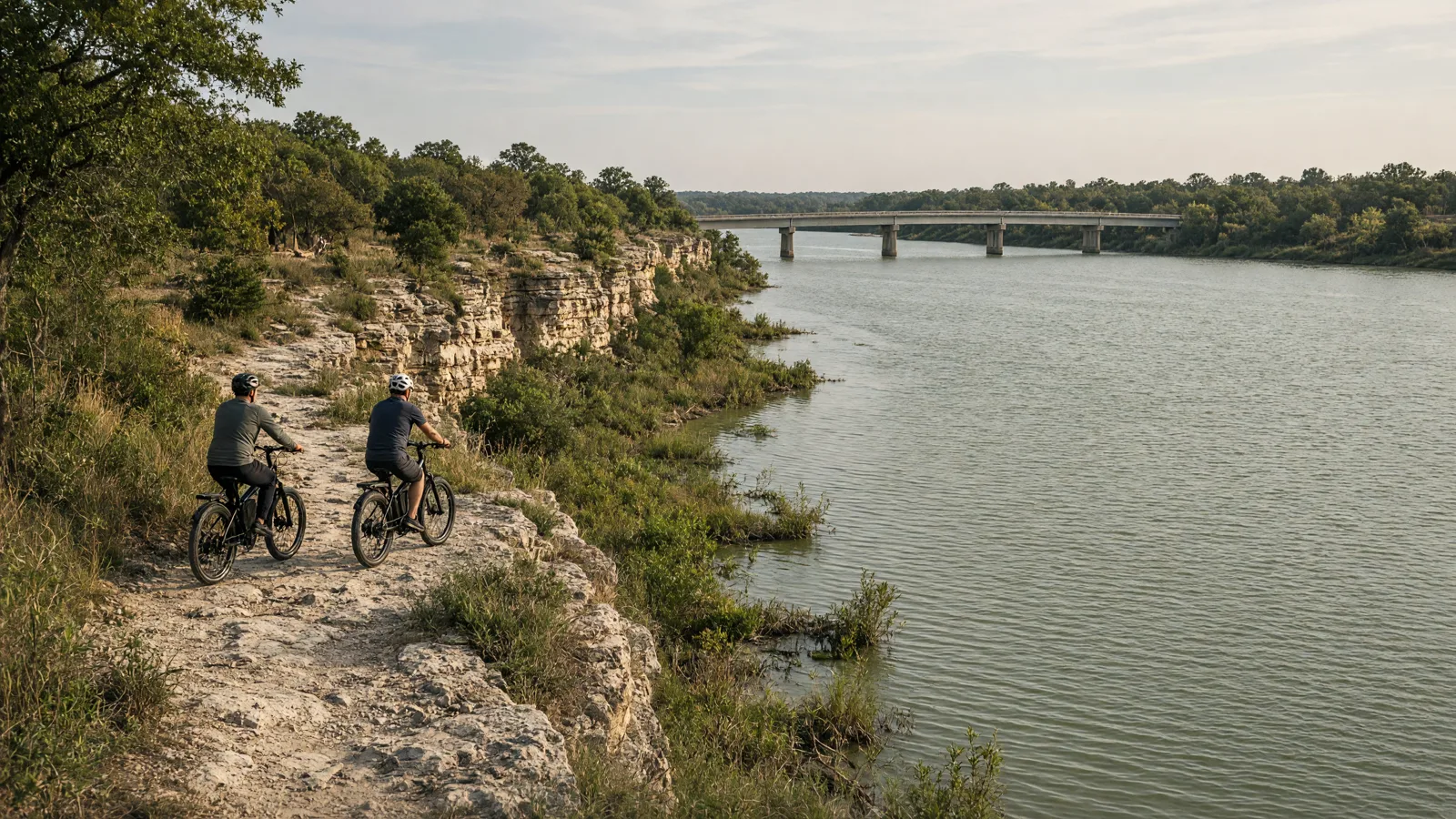 Landscape scene in Collin County, Texas