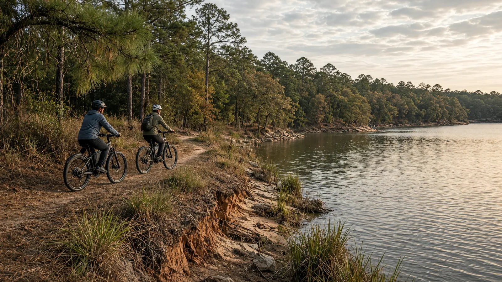 Landscape scene in Henderson County, Texas