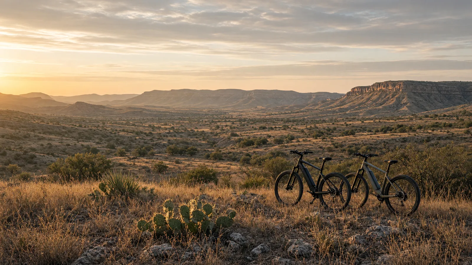 Landscape scene in Mitchell County, Texas