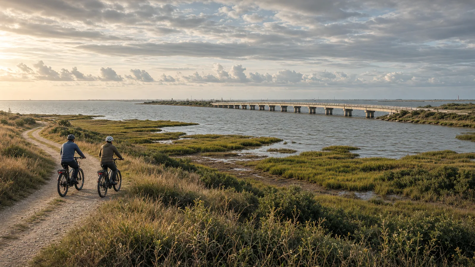 Landscape scene in Nueces County, Texas