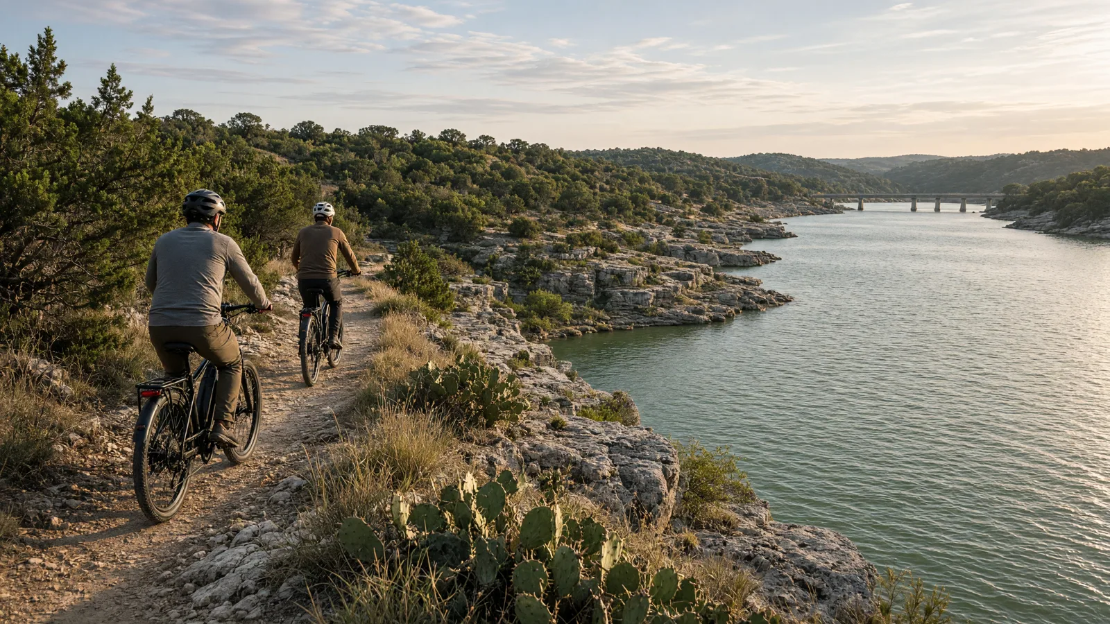 Landscape scene in Palo Pinto County, Texas