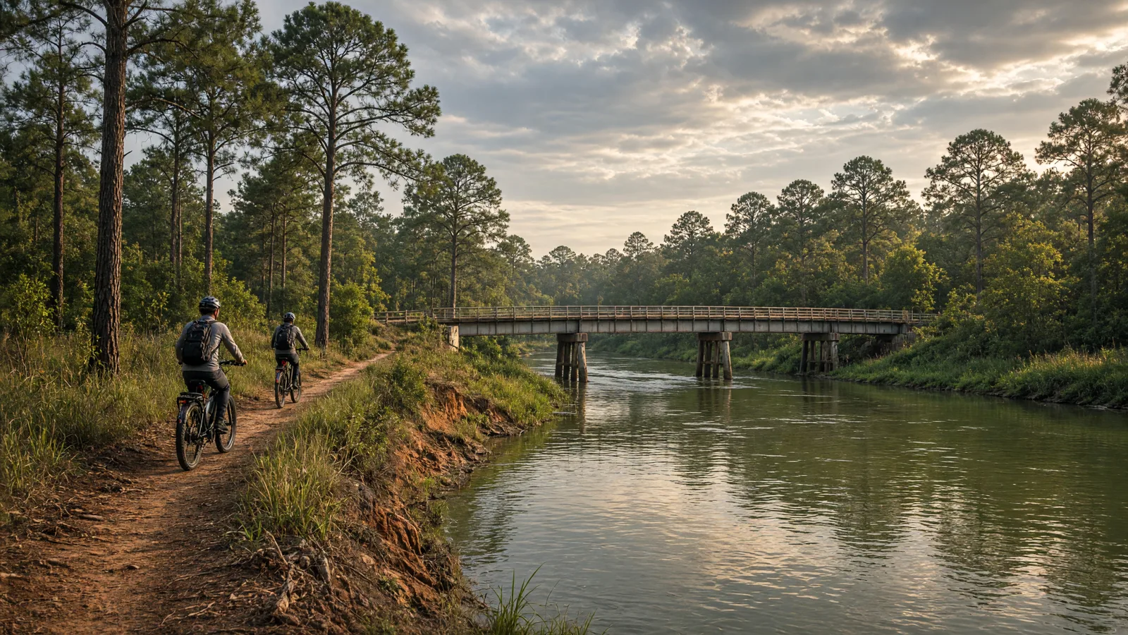 Landscape scene in Van Zandt County, Texas