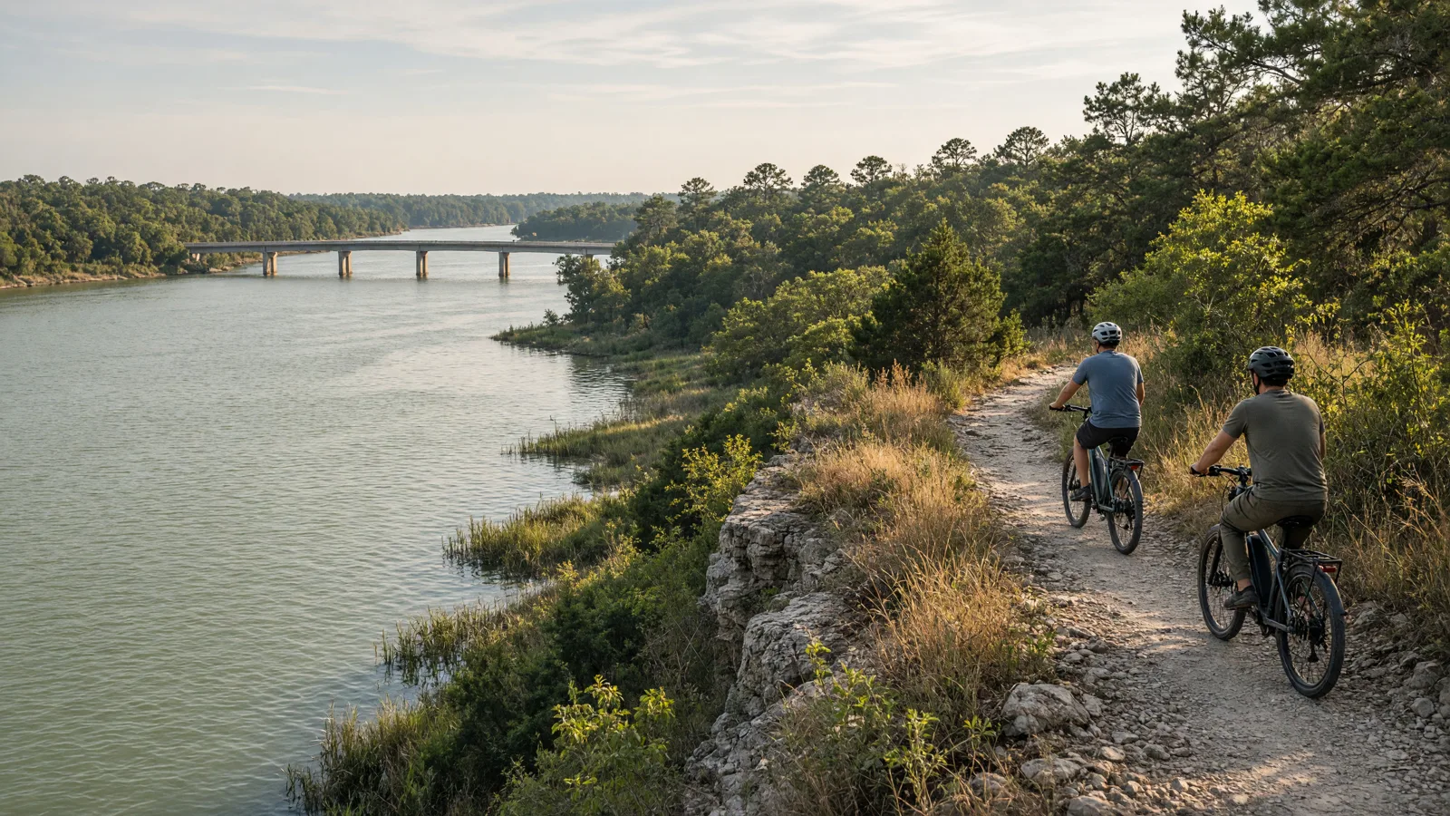 Landscape scene in Washington County, Texas