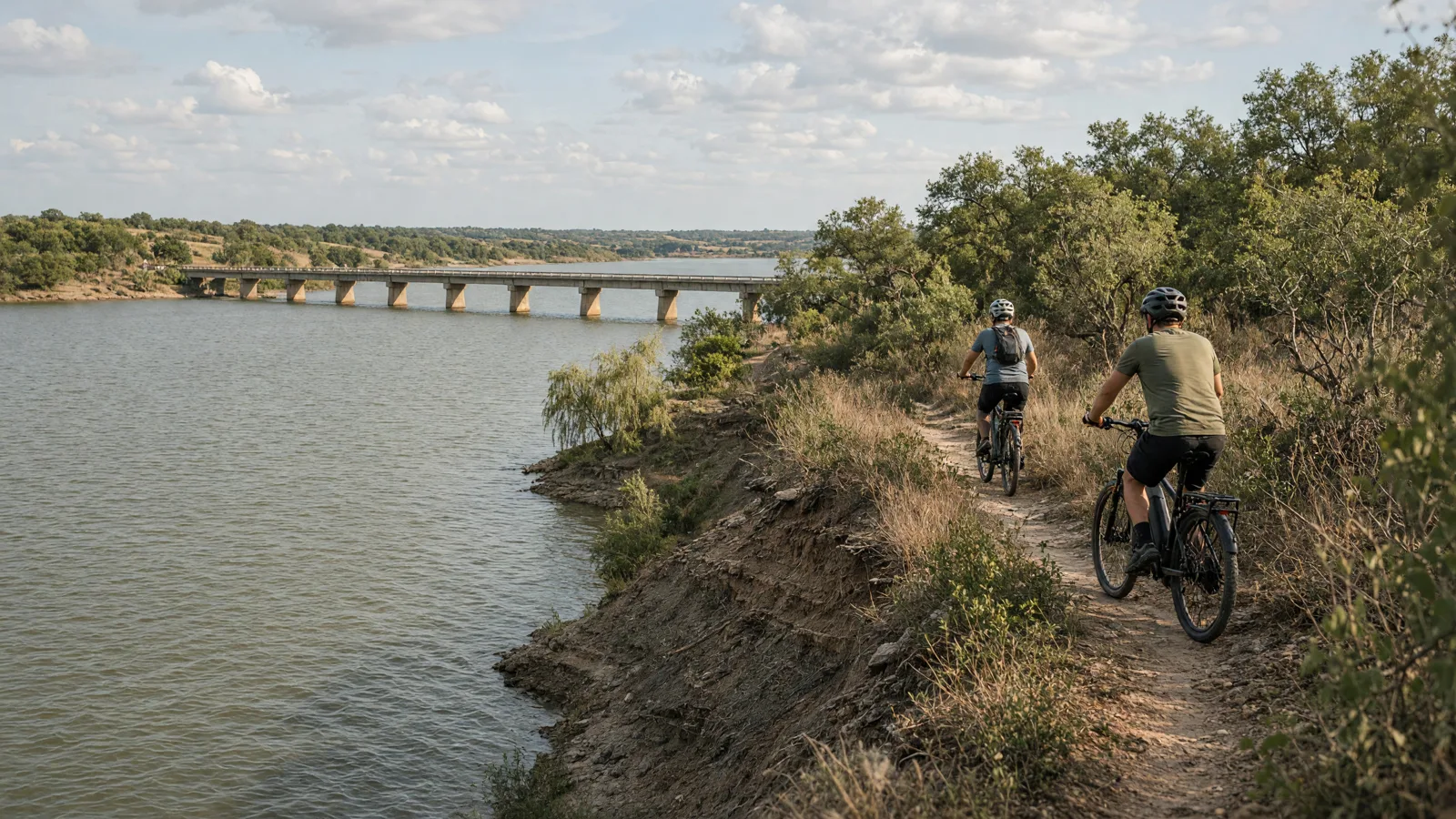 Landscape scene in Wichita County, Texas