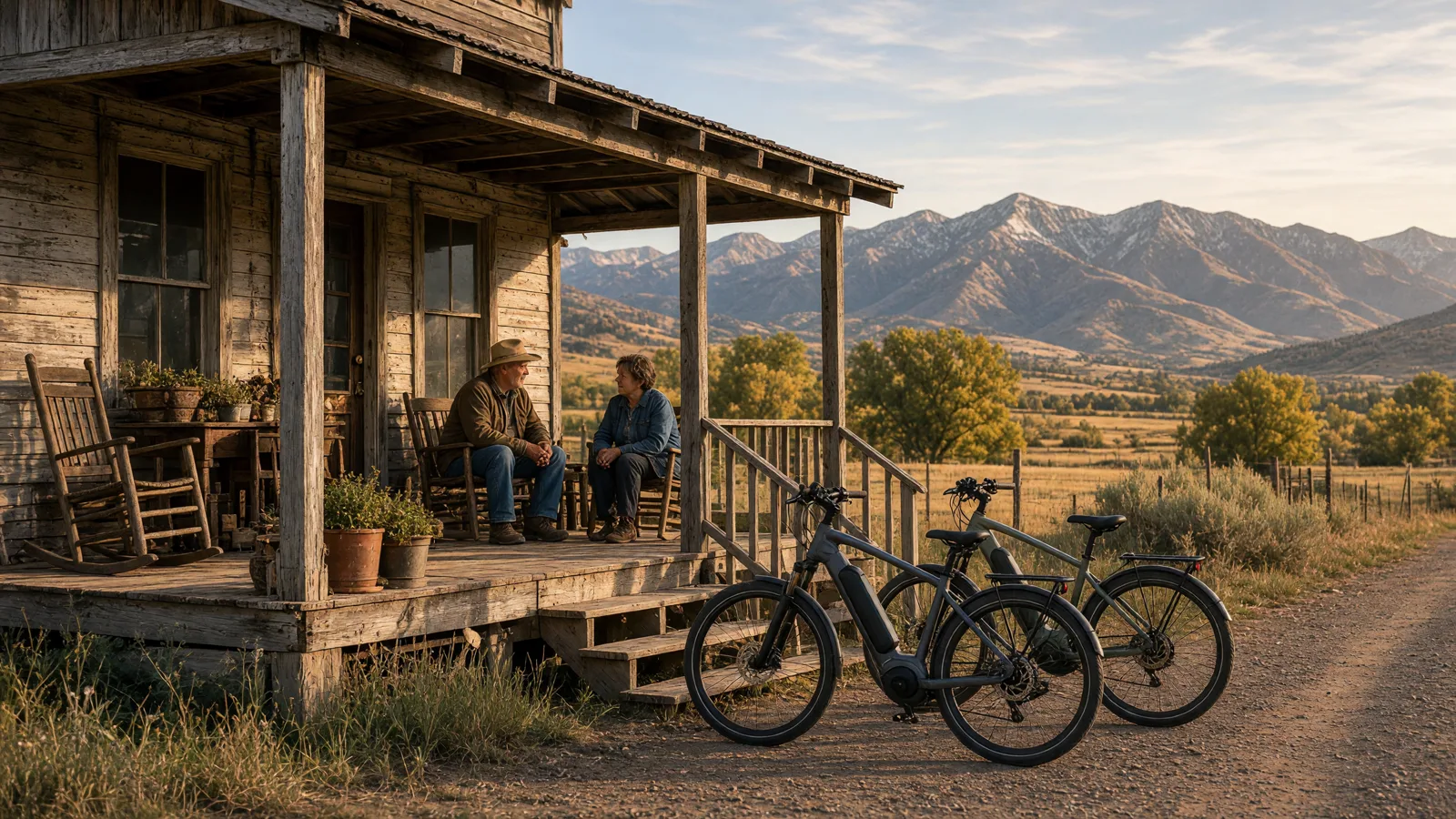 Scene in Cache County, Utah — country store