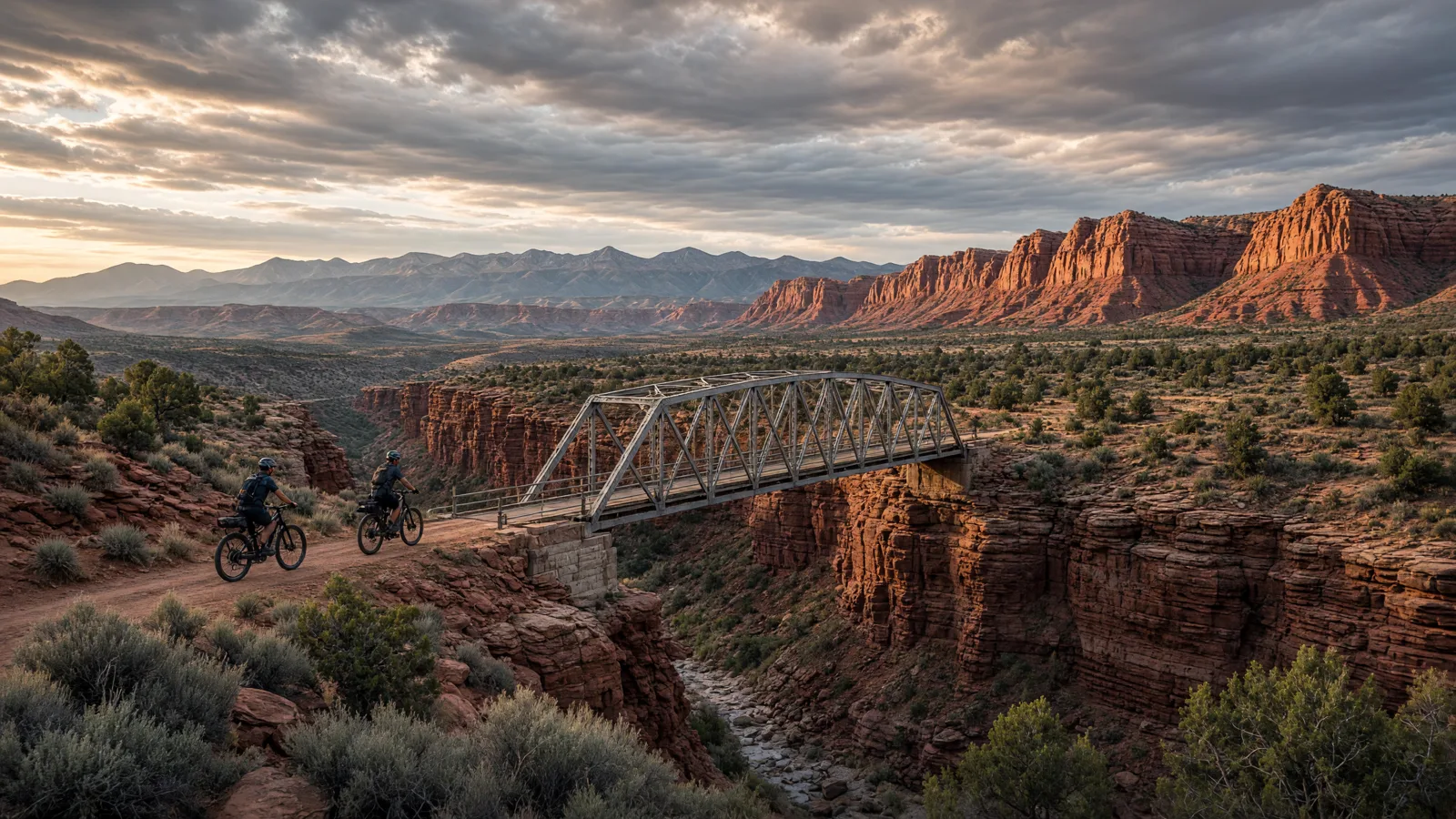 Scene in Iron County, Utah — spectacular vista