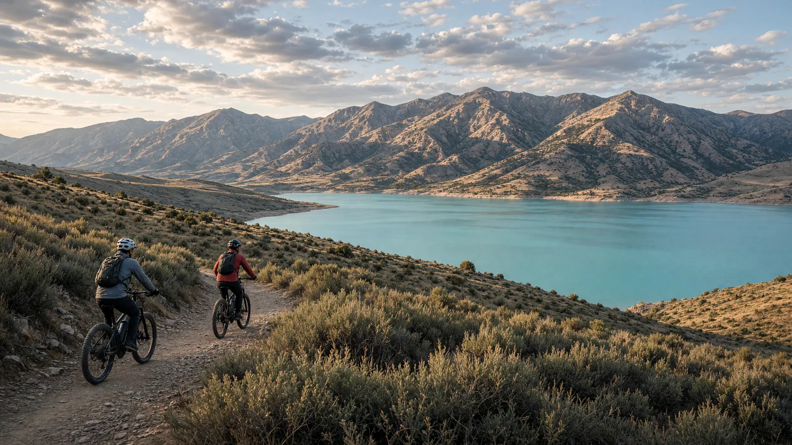 Scene in Rich County, Utah — desert or coast