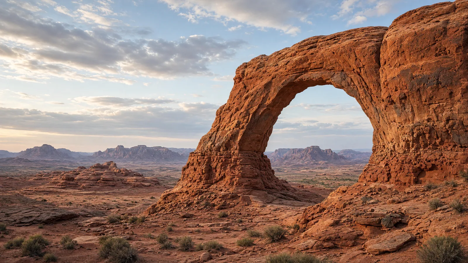 Arches National Park sandstone arch, Utah