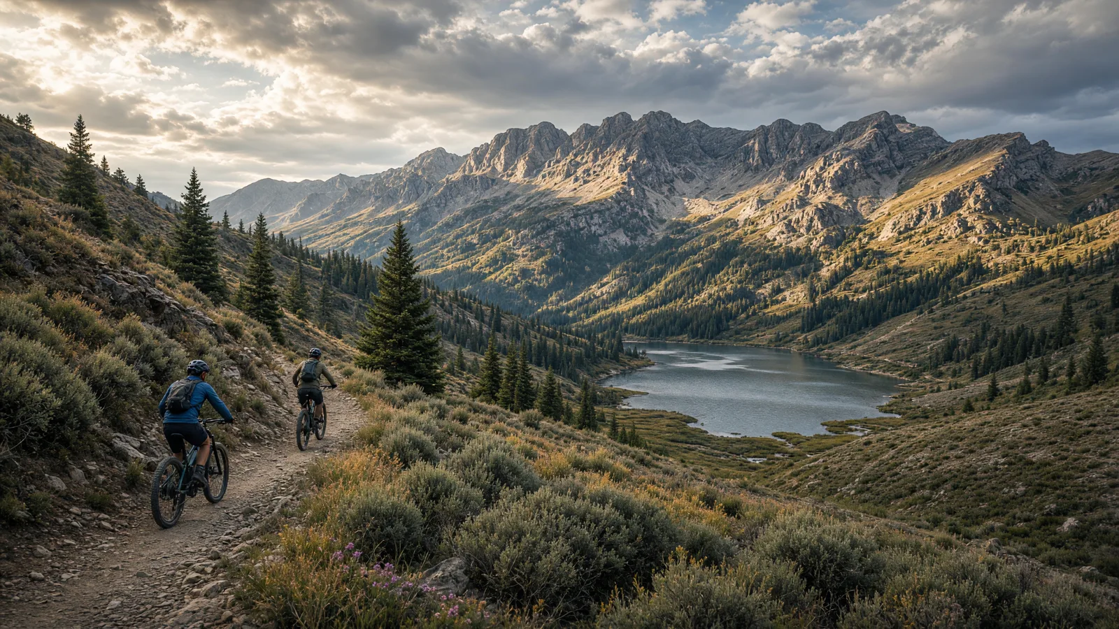 Scene in Wasatch County, Utah — desert or coast
