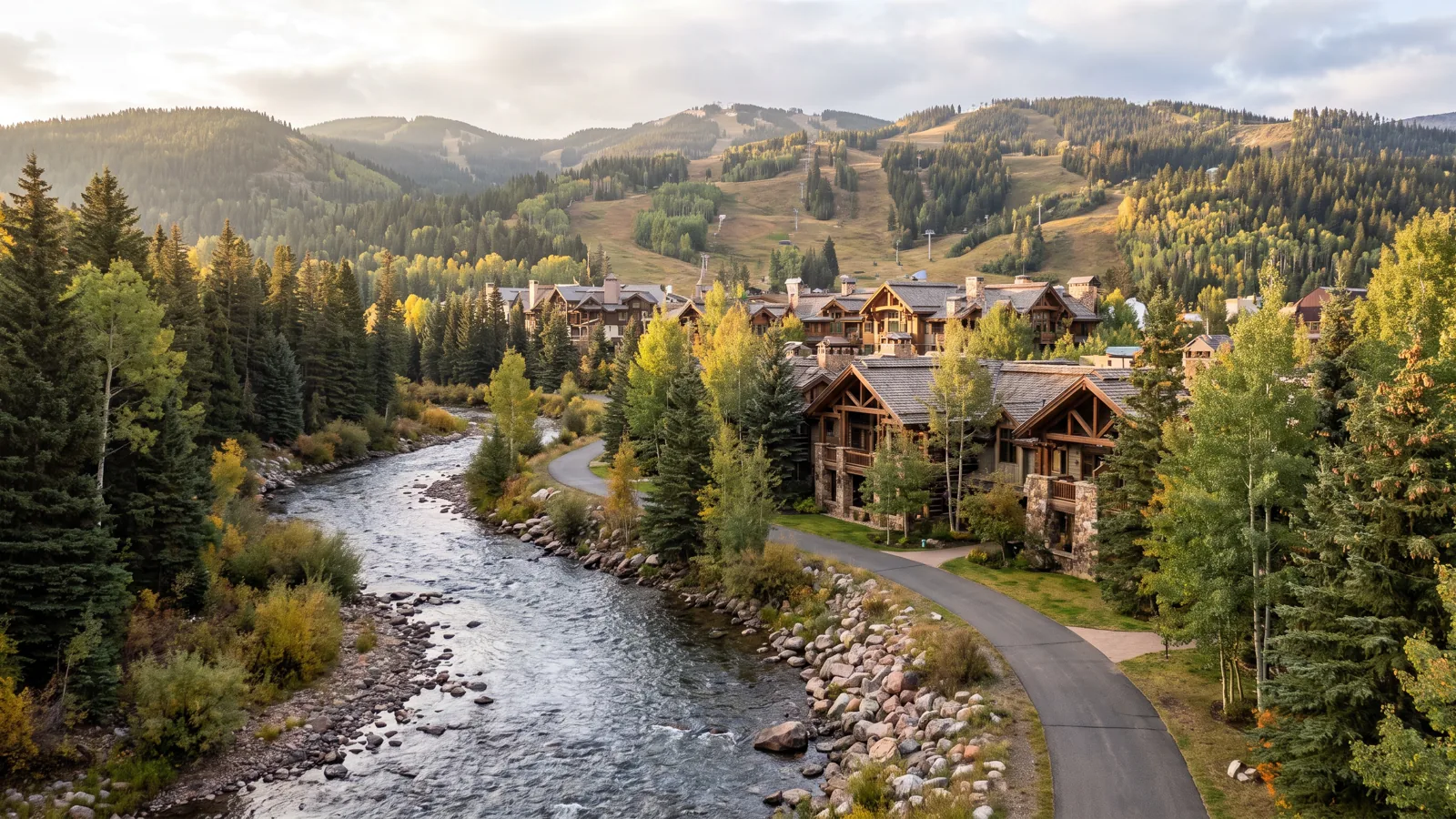 Vail Colorado eBike riding area