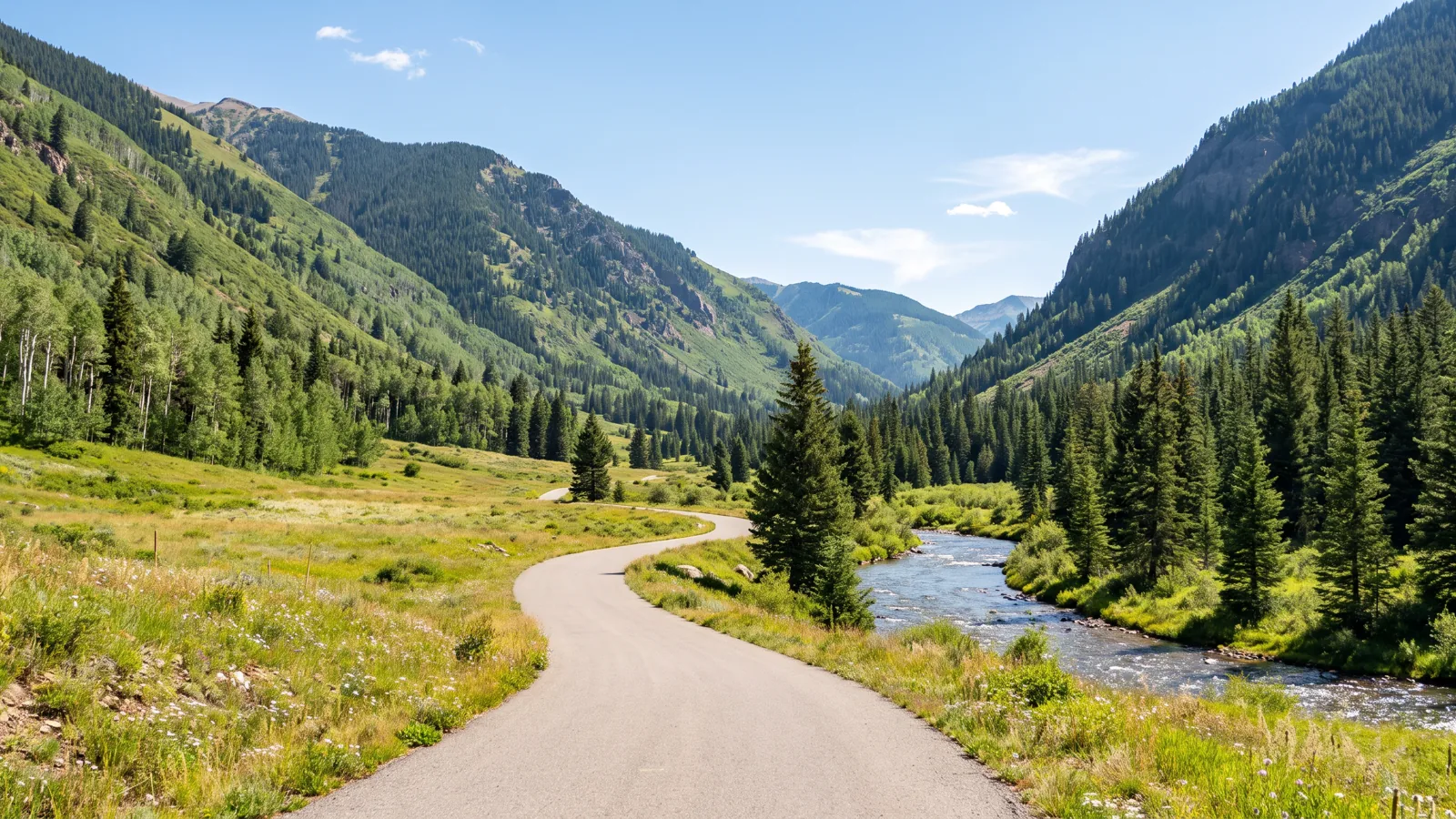 Vail eBike riding area