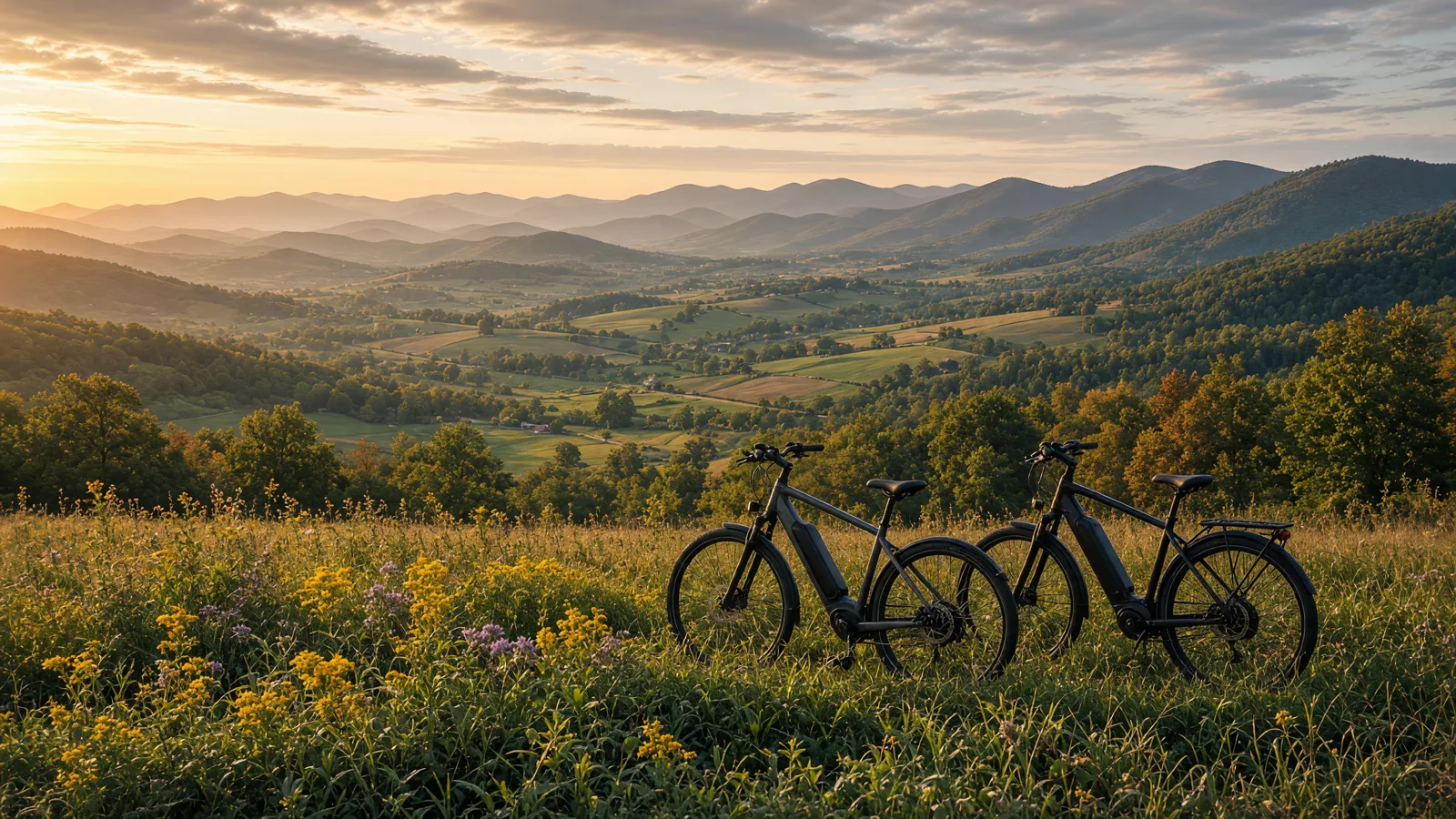Landscape scene in Botetourt County, Virginia