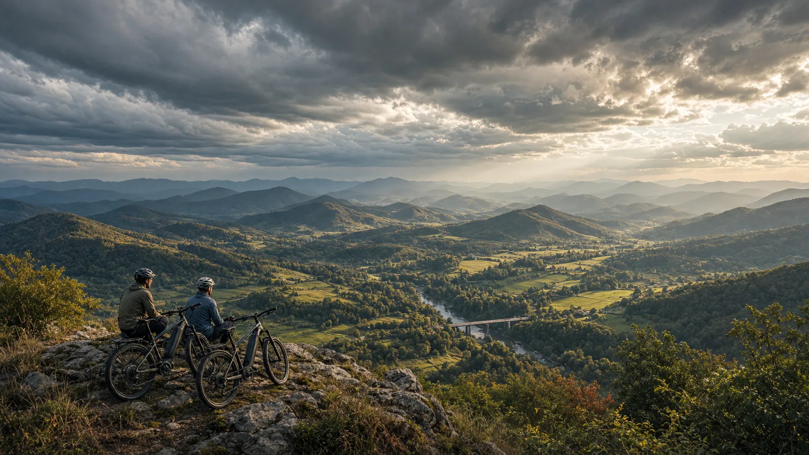 Landscape scene in Carroll County, Virginia