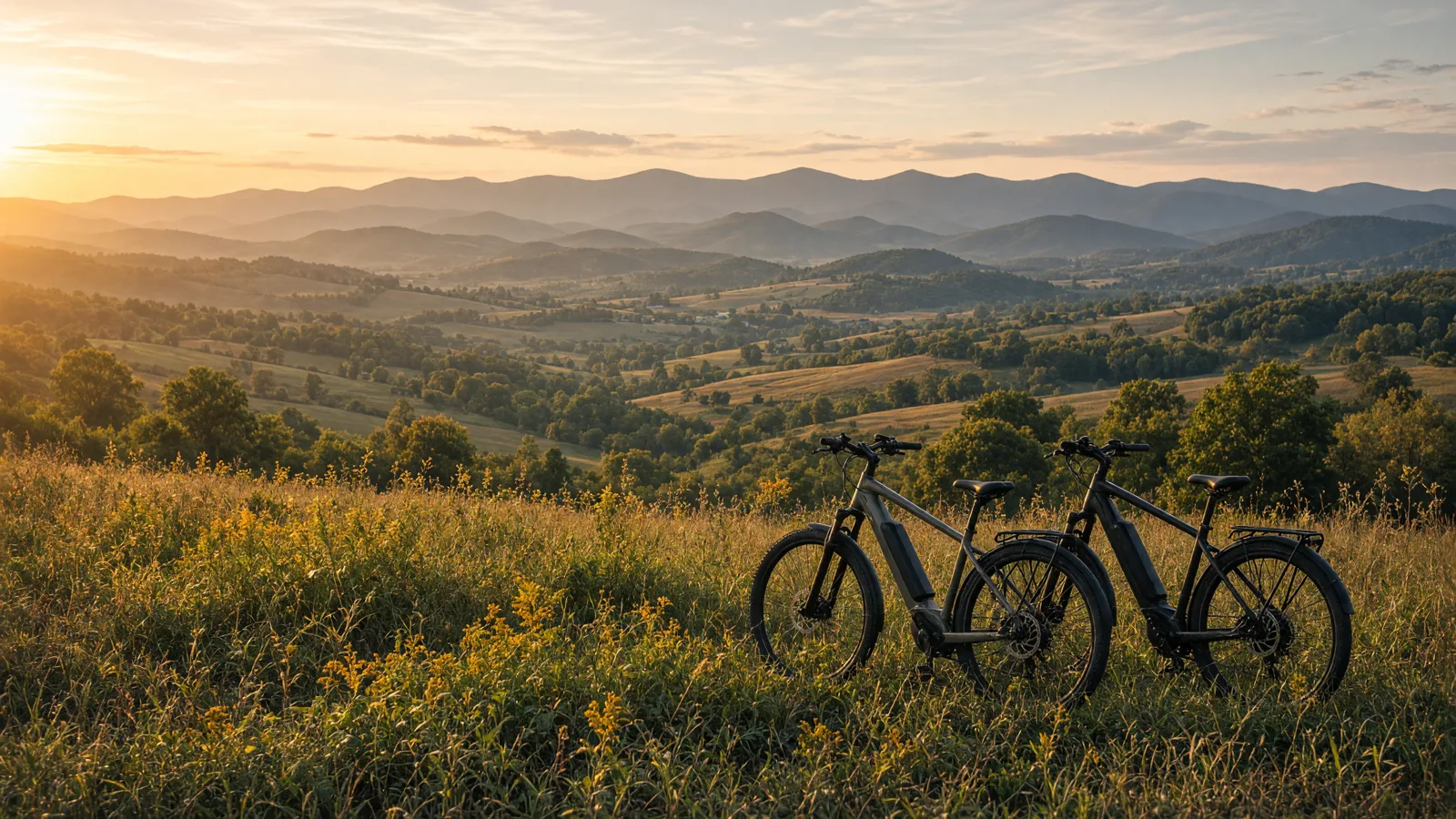 Landscape scene in Culpeper County, Virginia