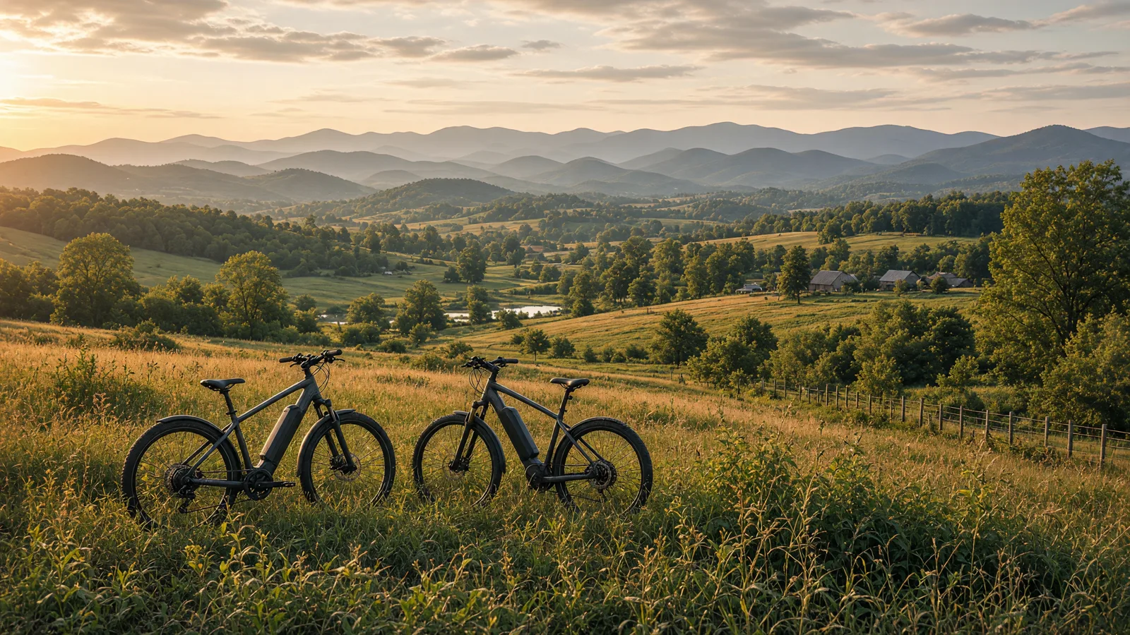 Landscape scene in Fauquier County, Virginia