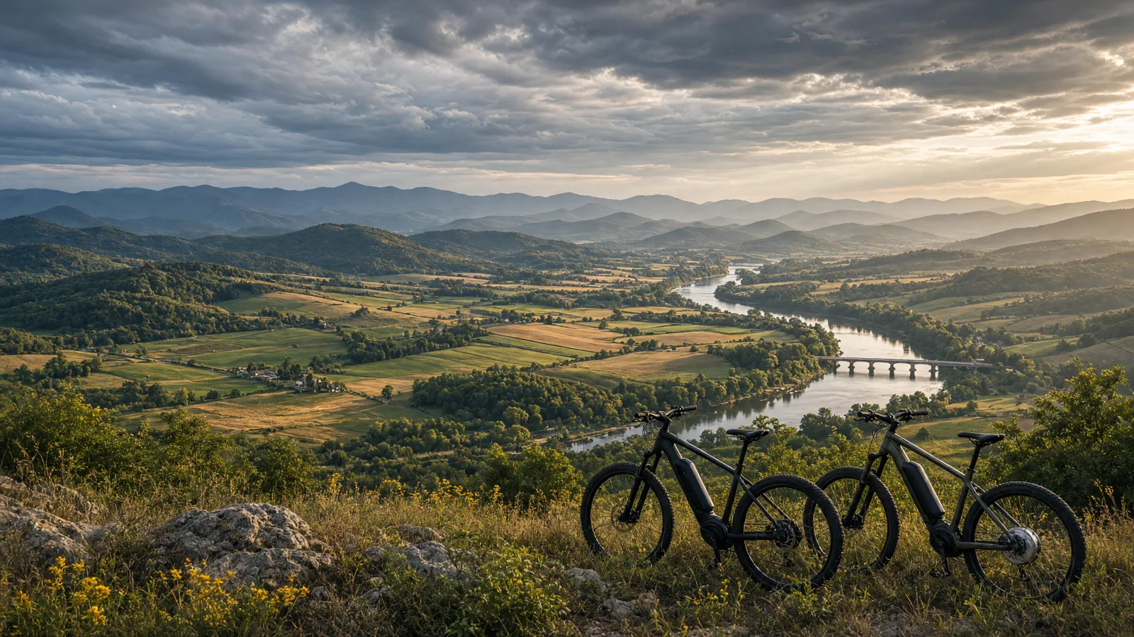 Landscape scene in Loudoun County, Virginia