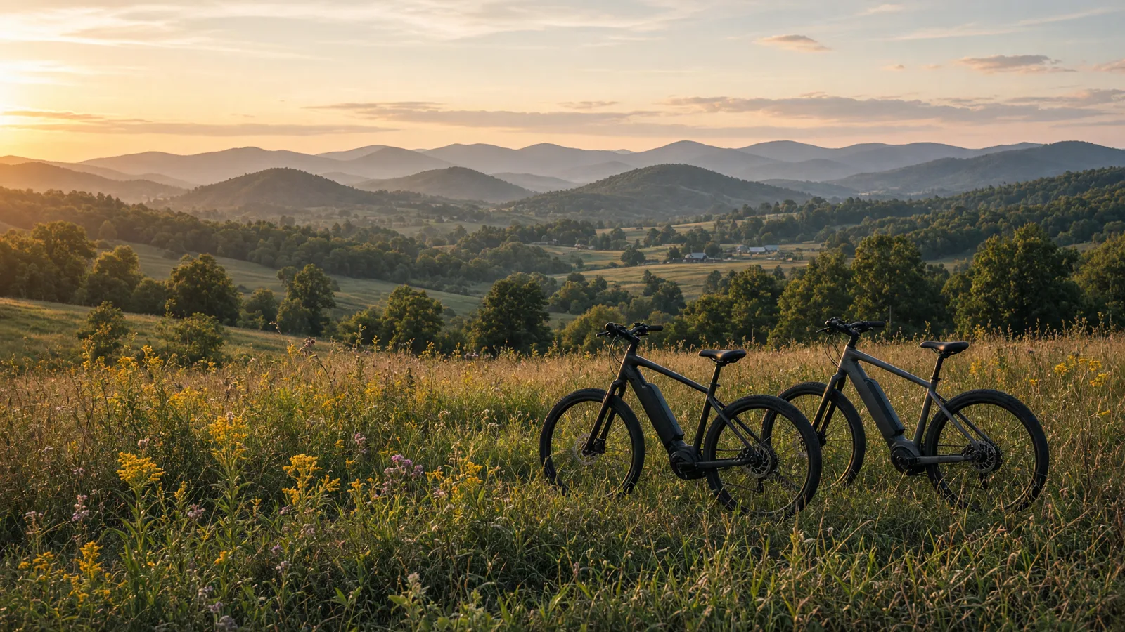 Landscape scene in Martinsville City County, Virginia