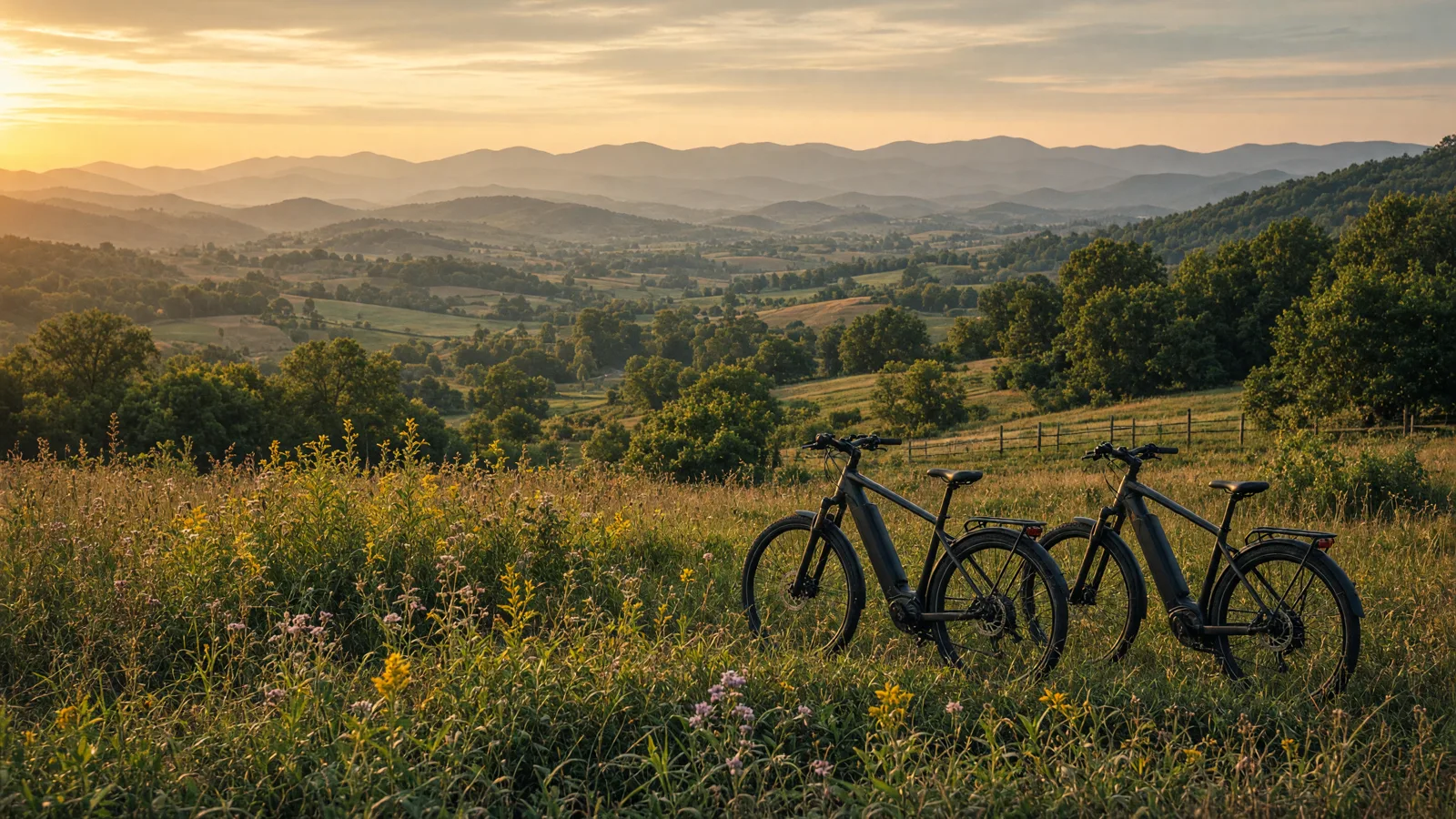 Landscape scene in Orange County, Virginia