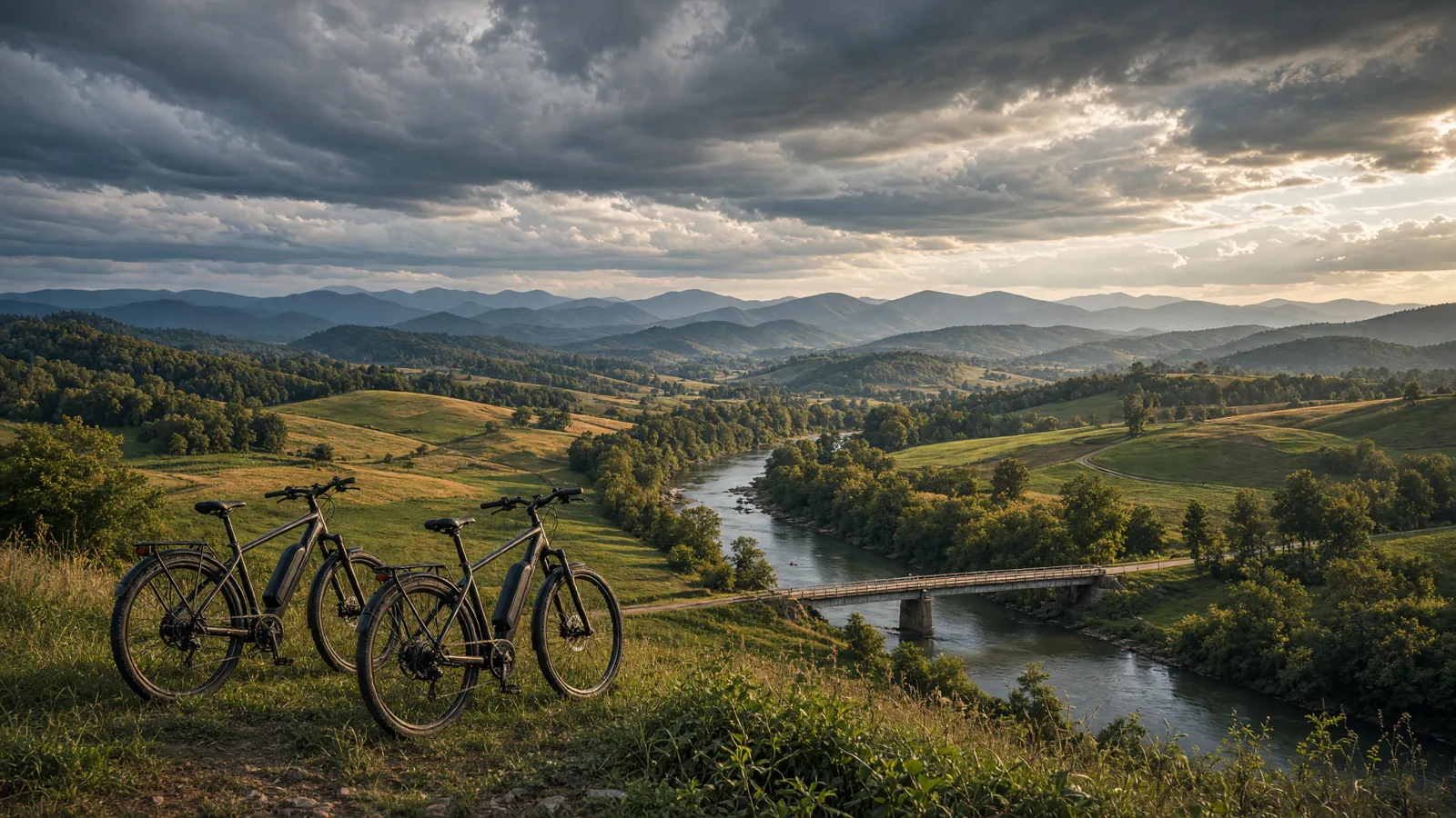 Landscape scene in Pittsylvania County, Virginia