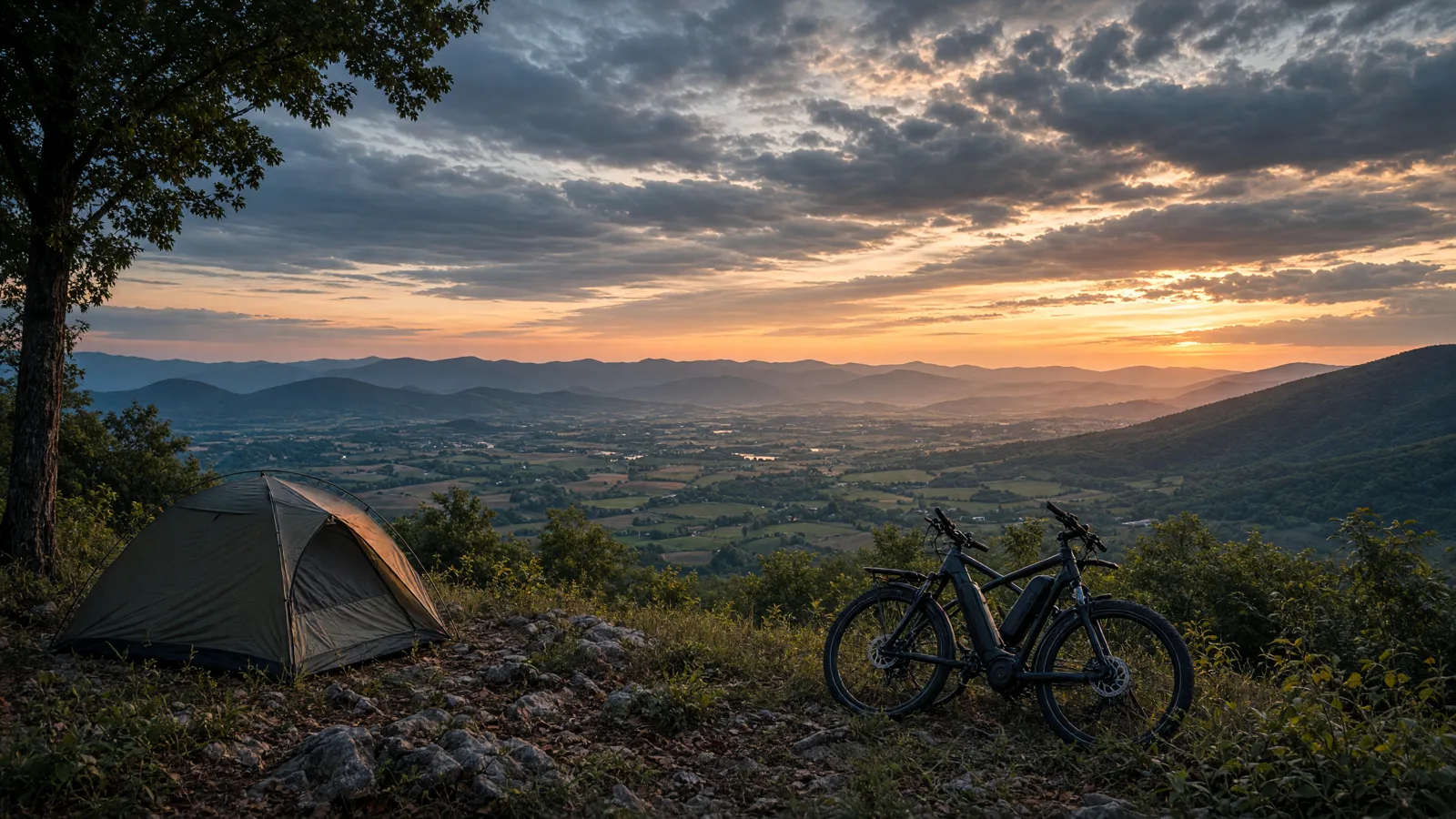 Landscape scene in Rockingham County, Virginia