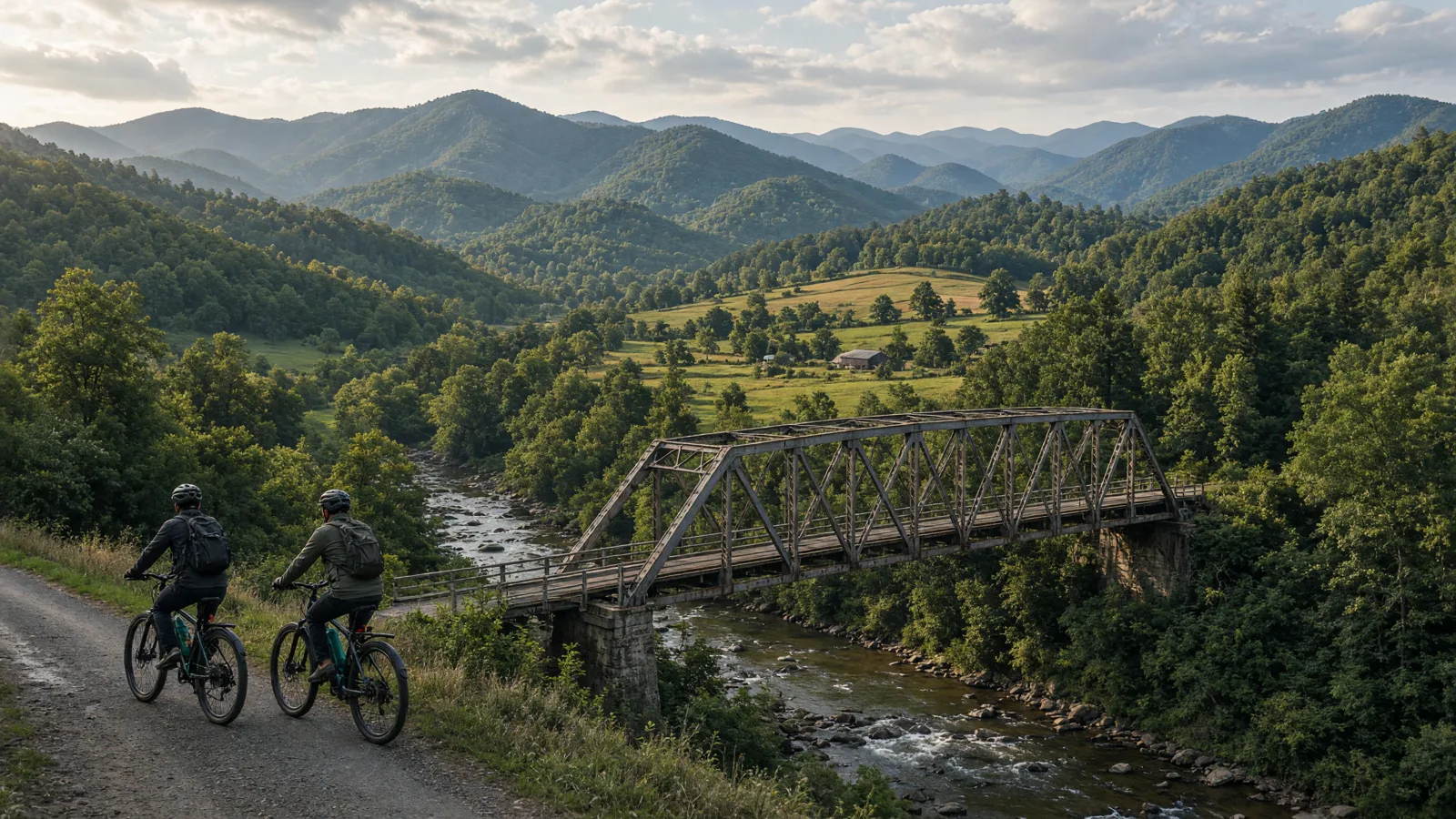 Landscape scene in Scott County, Virginia