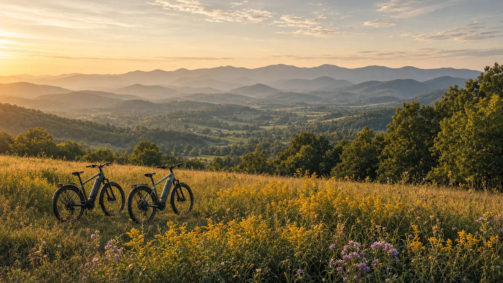 Landscape scene in Sullivan County, Virginia