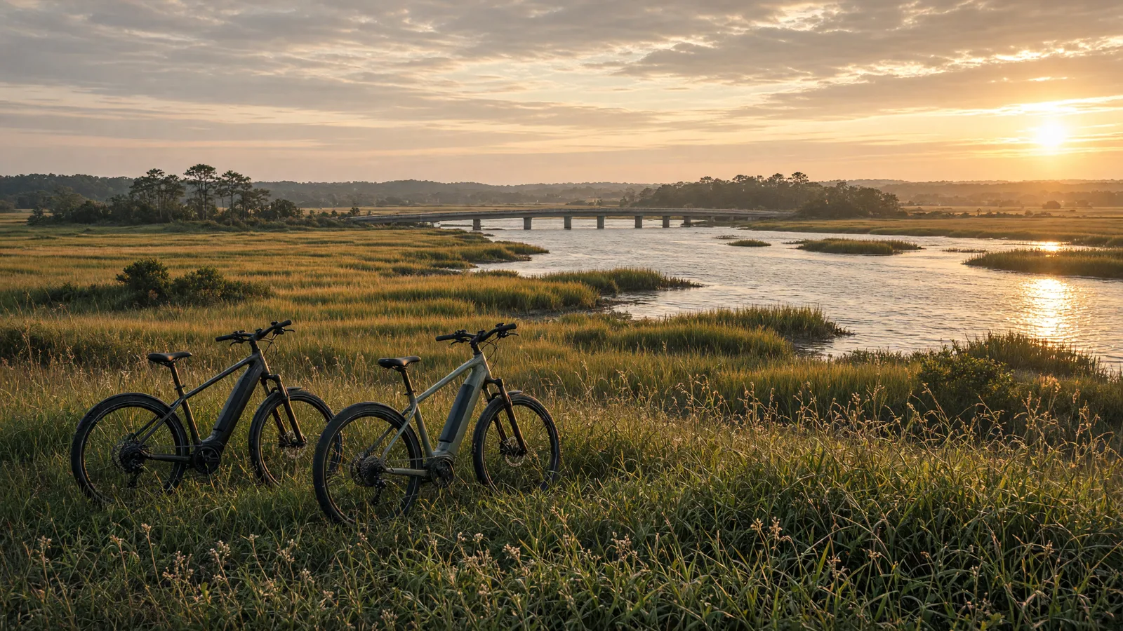 Landscape scene in Virginia Beach City County, Virginia