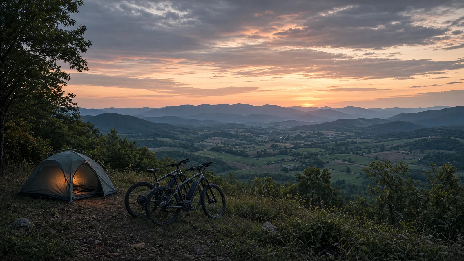 Landscape scene in Winchester City County, Virginia