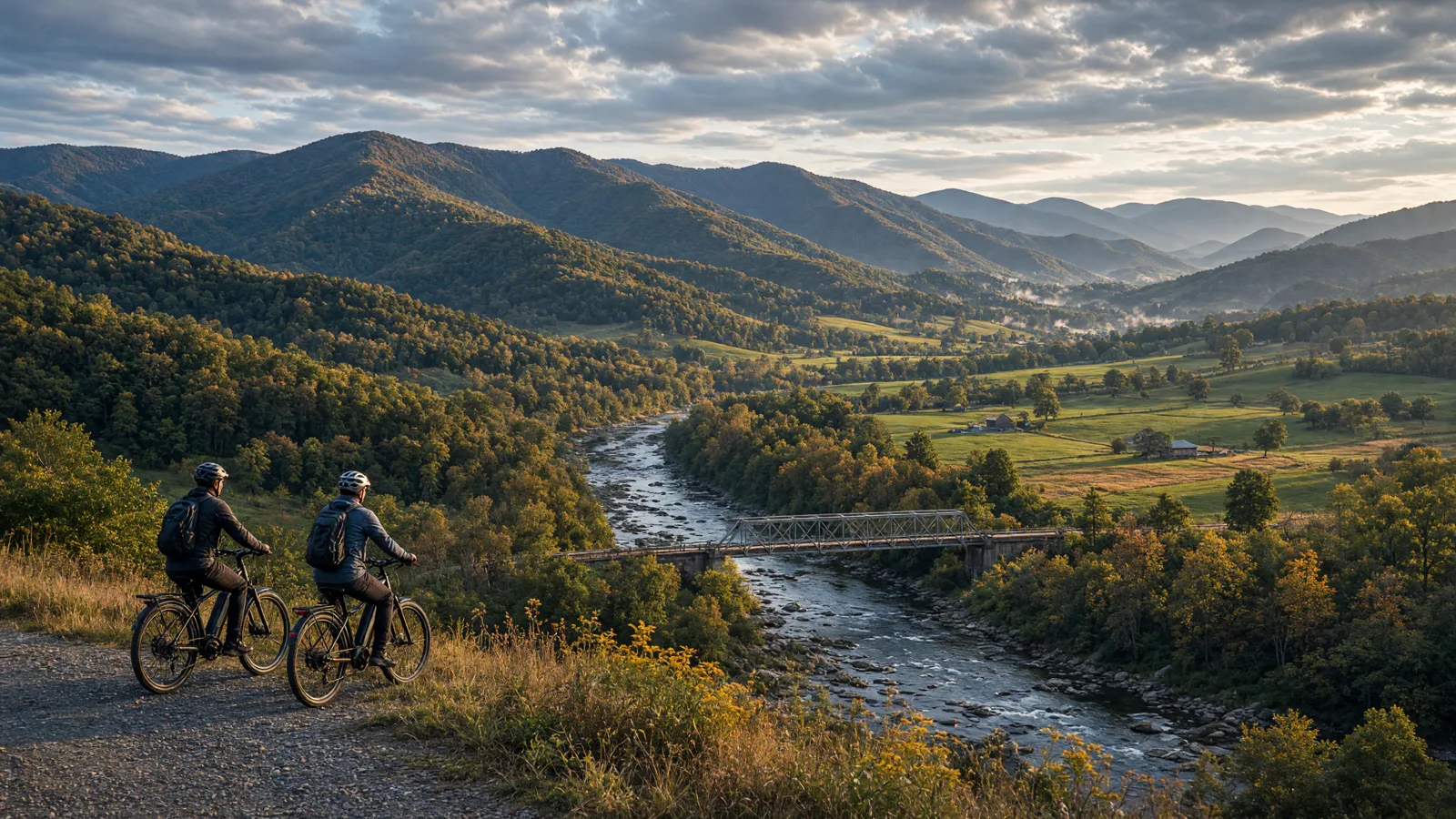 Landscape scene in Wythe County, Virginia