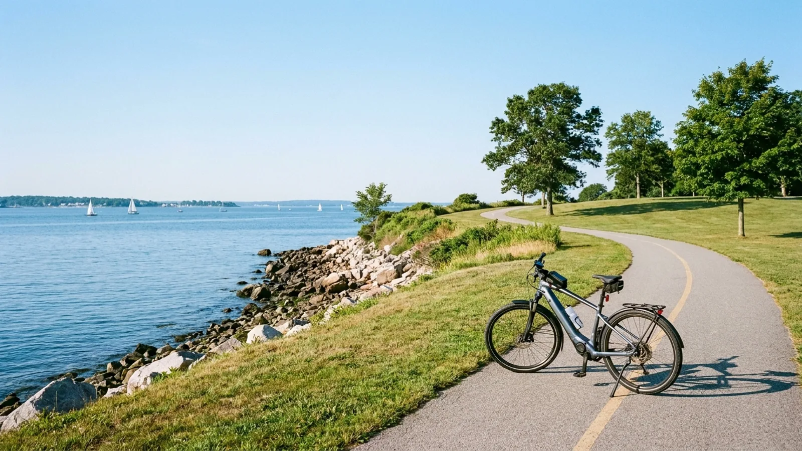 Bay path riding in Warwick Rhode Island