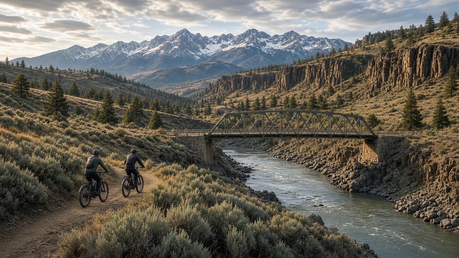 Scene in Kittitas County, Washington — desert or coast