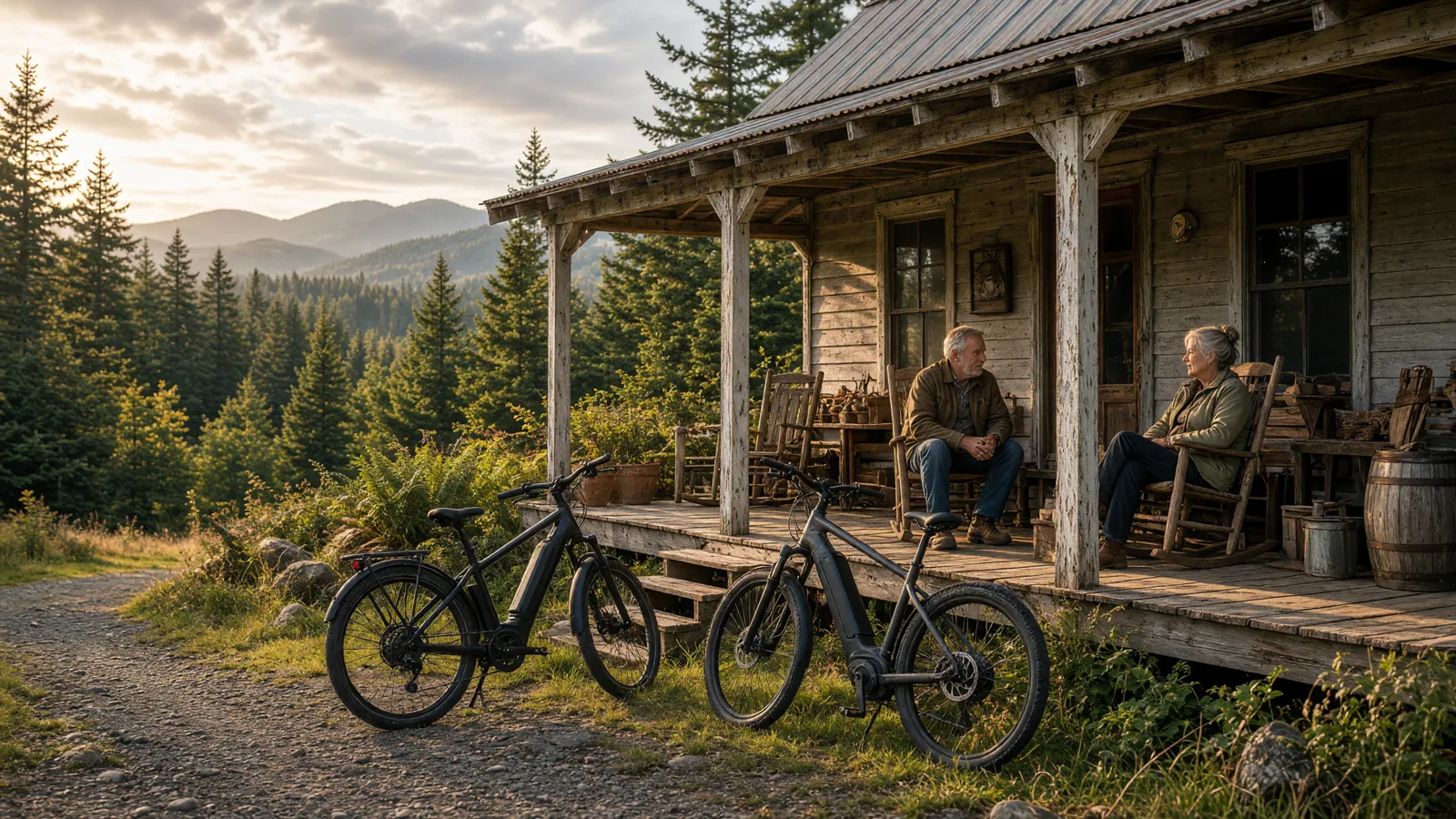 Scene in Pierce County, Washington — country store