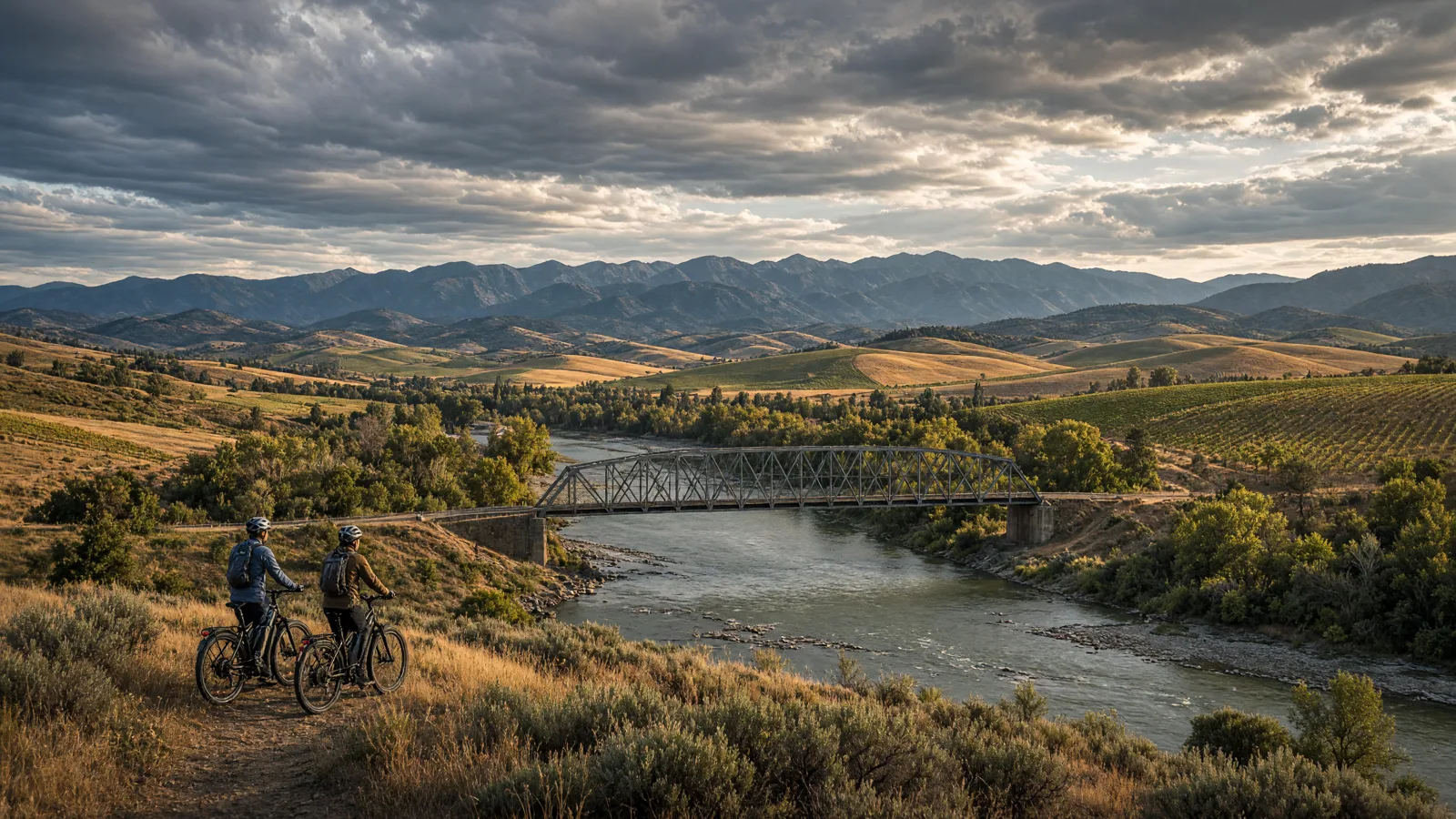 Scene in Walla Walla County, Washington — spectacular vista
